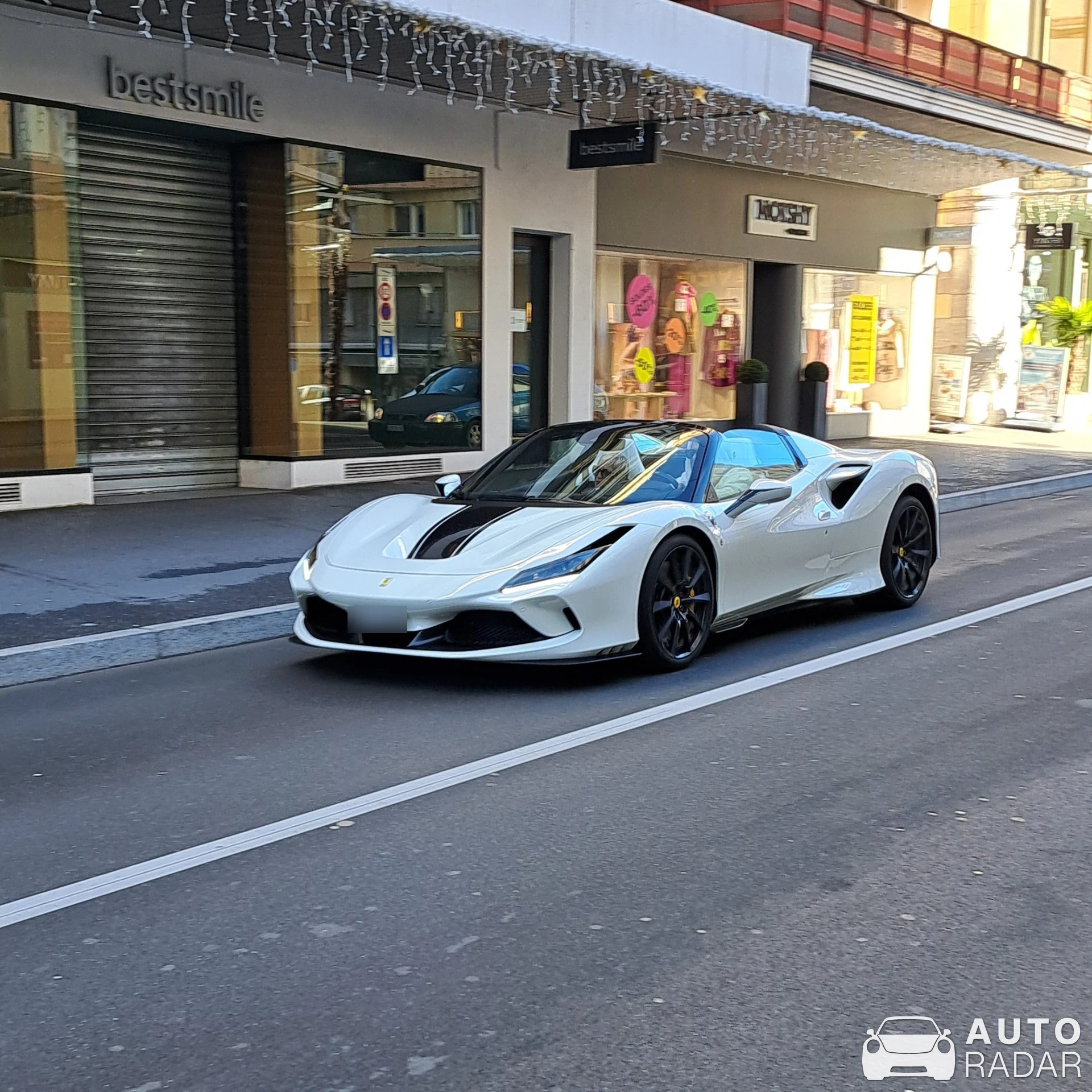 Ferrari F8 Spider spotted in Montreux, Suisse