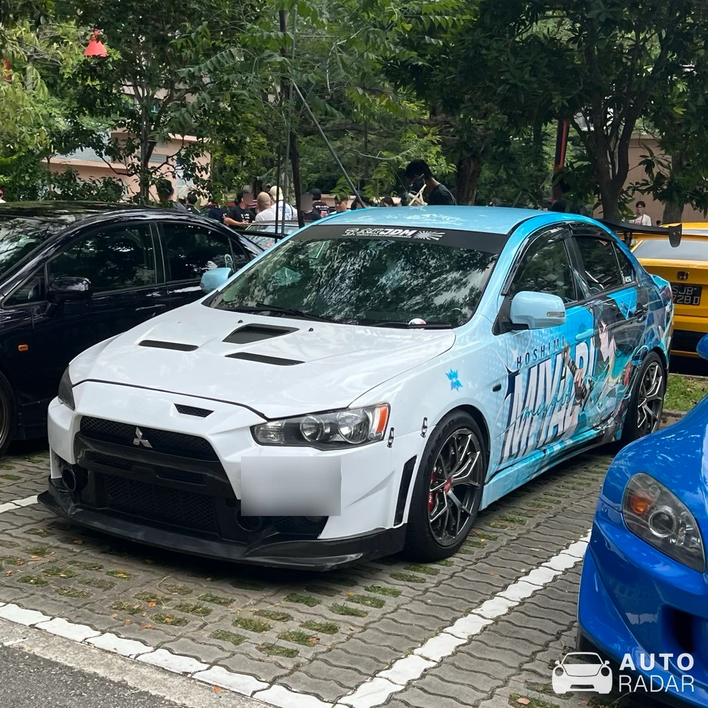 Mitsubishi Lancer Evolution X spotted in Singapore, Singapore