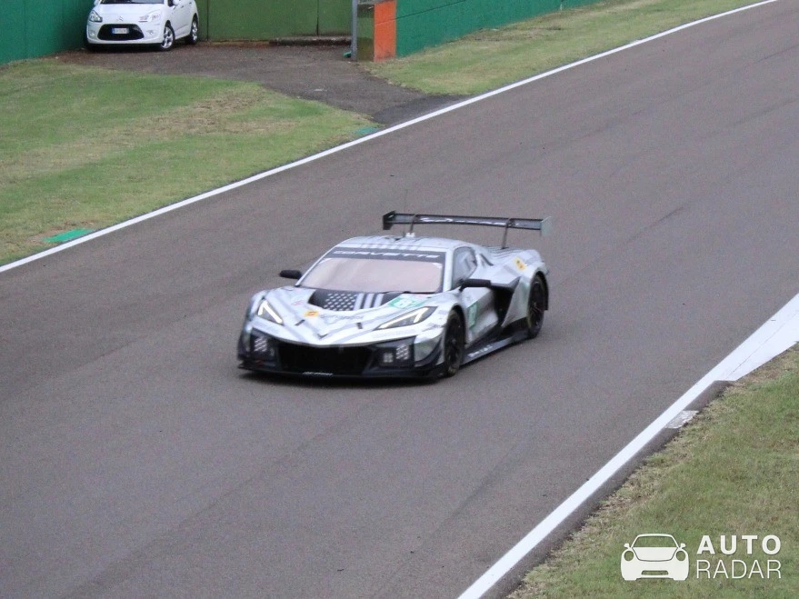 Chevrolet Corvette C8 Z06 GT3.R spotted in Imola
