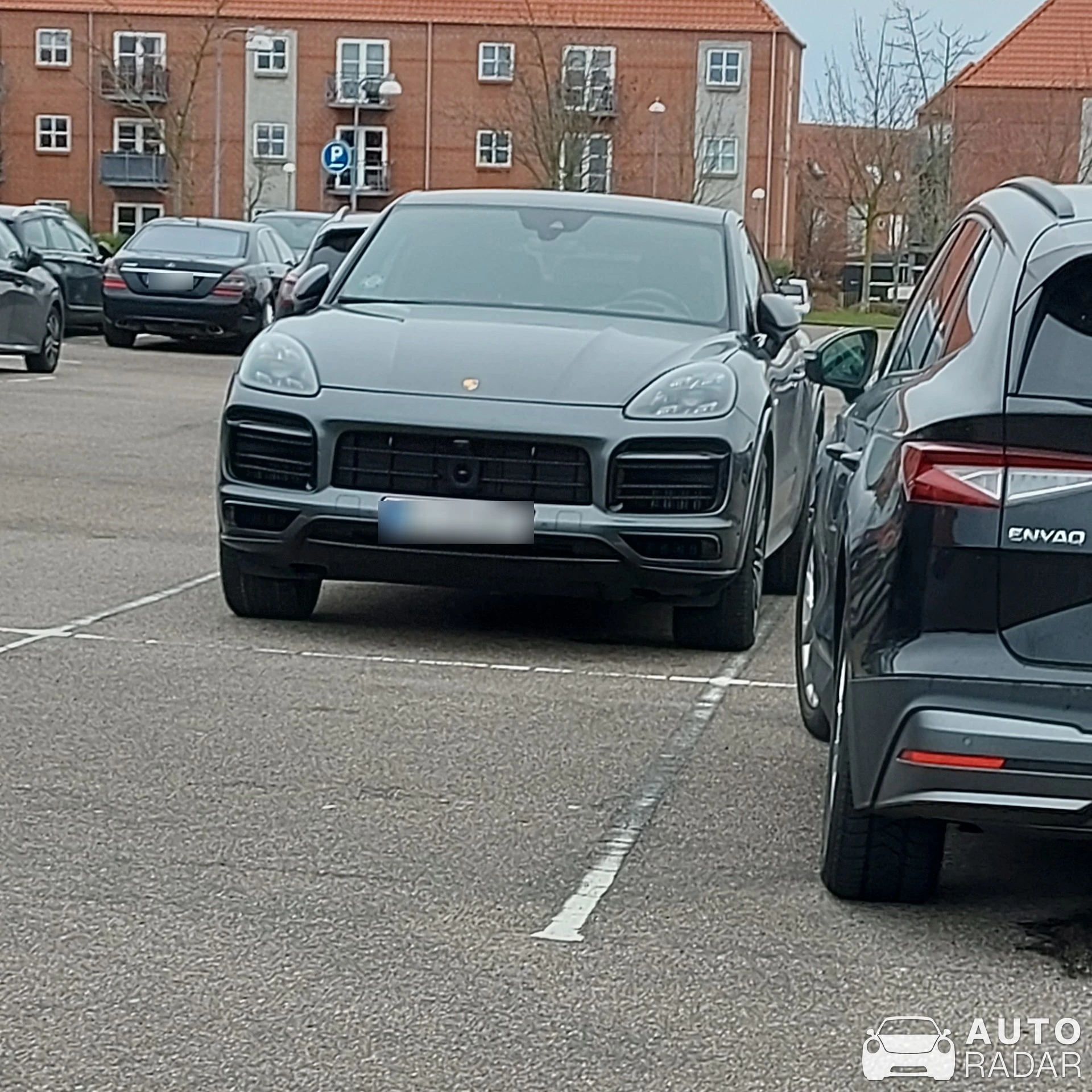Porsche Cayenne Turbo spotted in Ringsted, Denmark