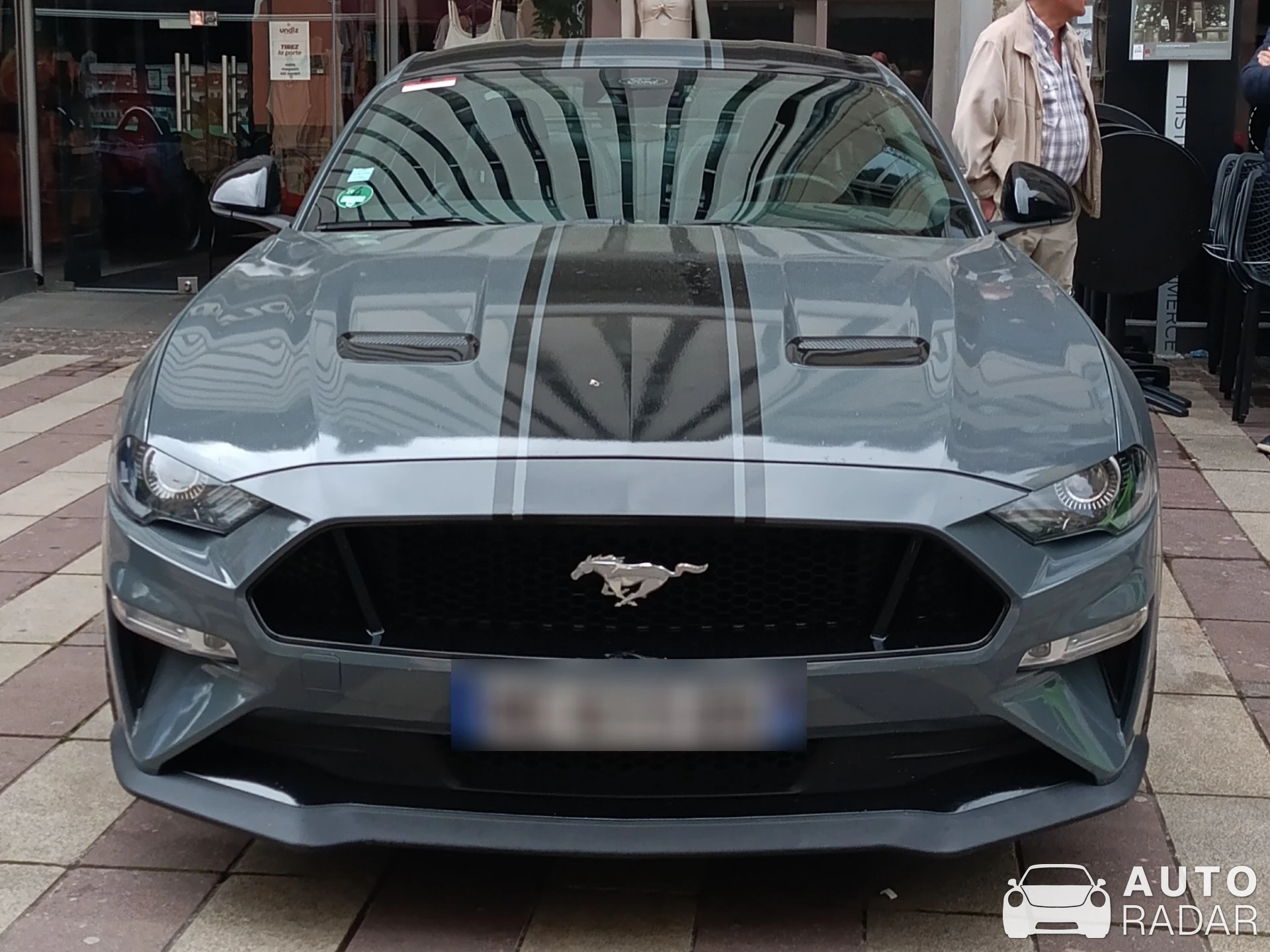Ford Mustang GT spotted in Sochaux