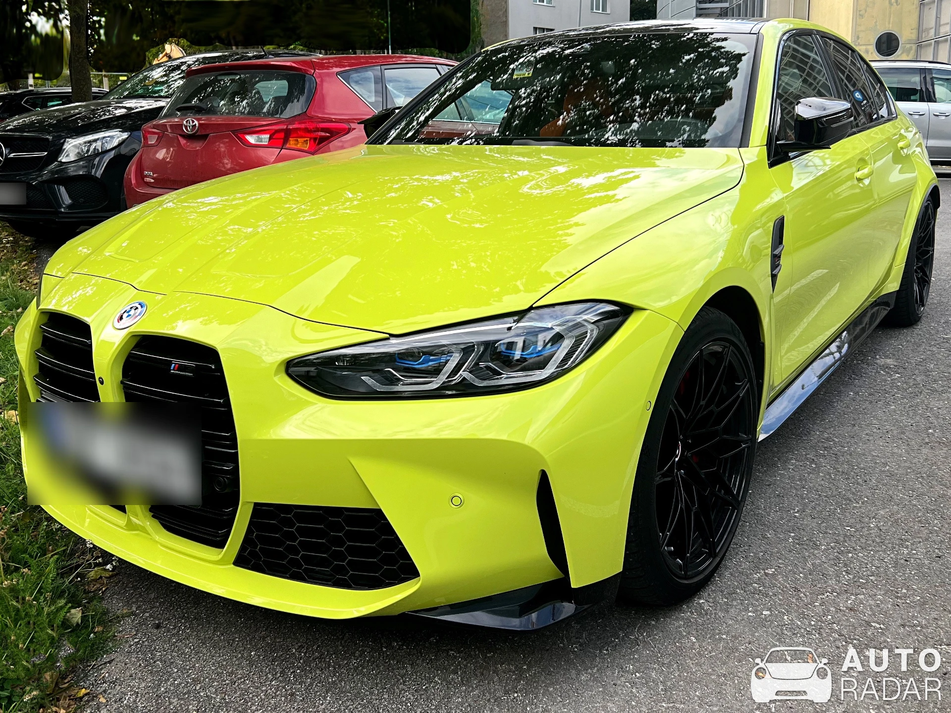 BMW M3 G80 Sedan Competition spotted in Tallinn, Estonia