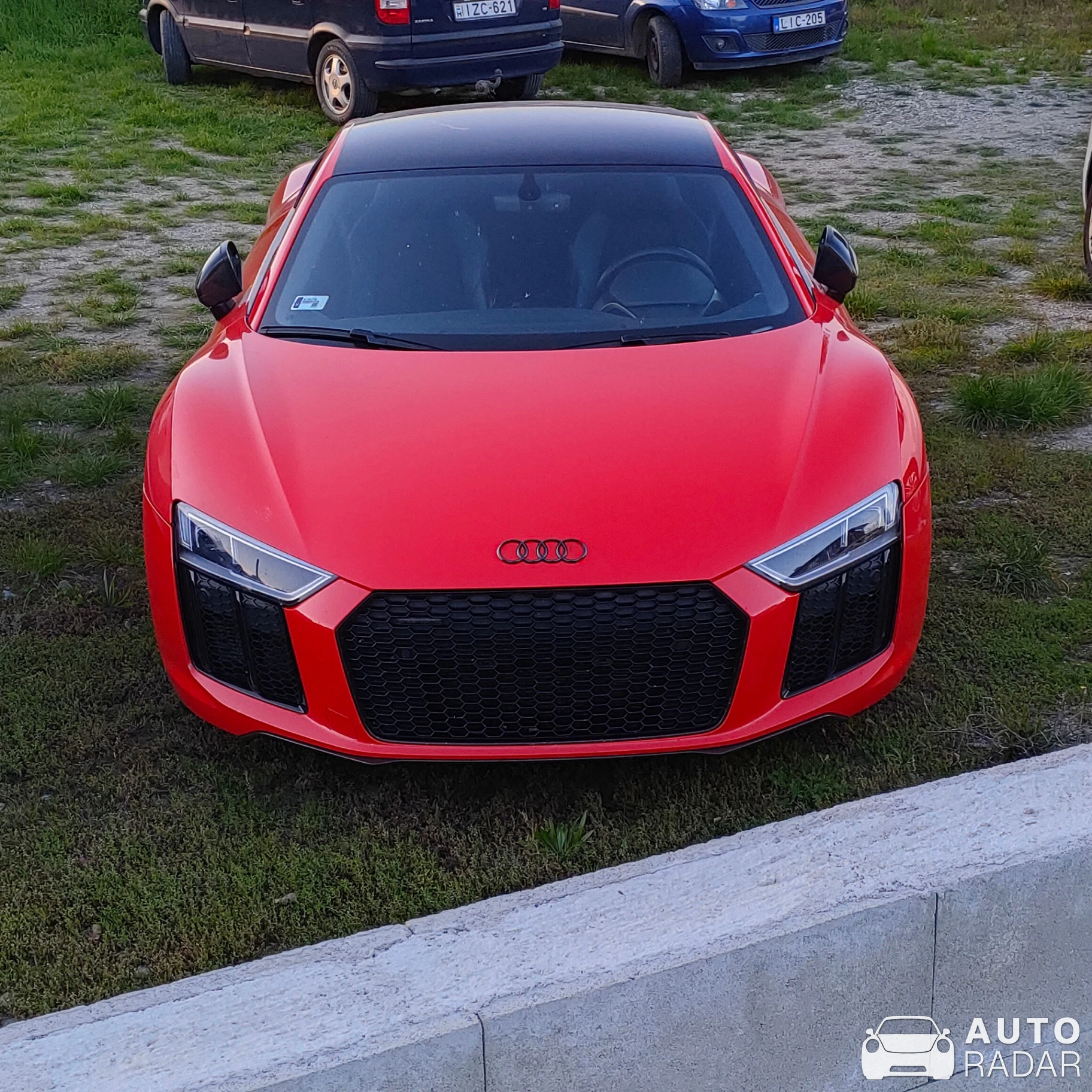 Audi R8 V10 spotted in Visegrád, Hungary