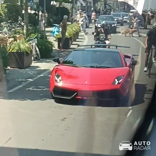 Lamborghini Gallardo LP570-4 Super Trofeo Stradale spotted in Forte dei Marmi