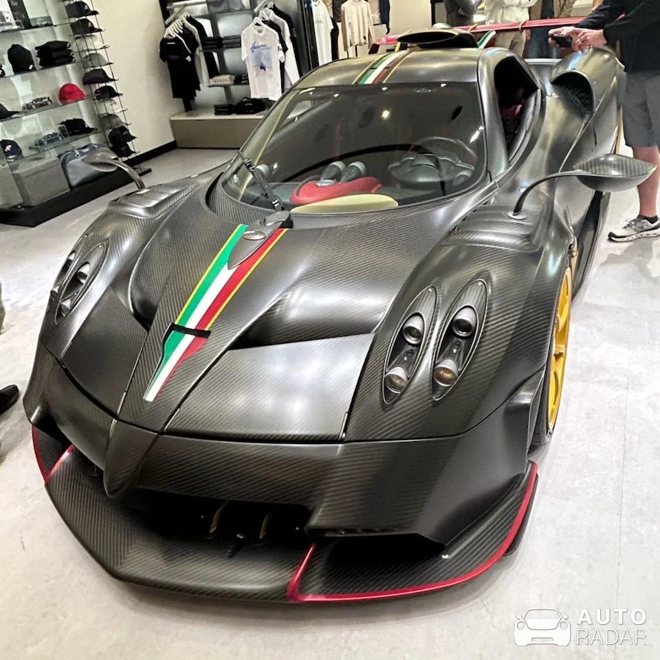 Pagani Huayra BC spotted in Las Vegas, United States