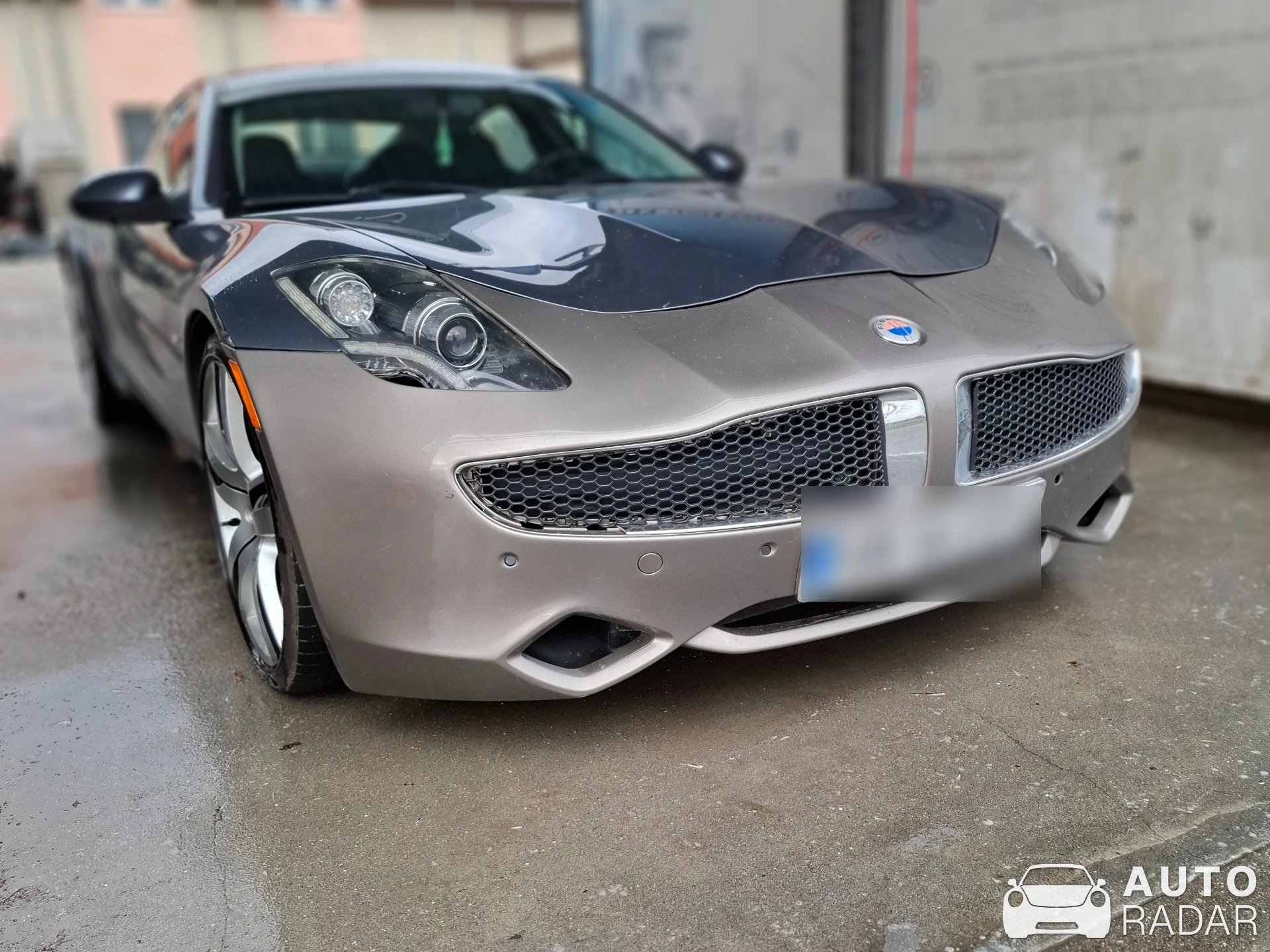 Fisker Karma spotted in Głogów, Polska