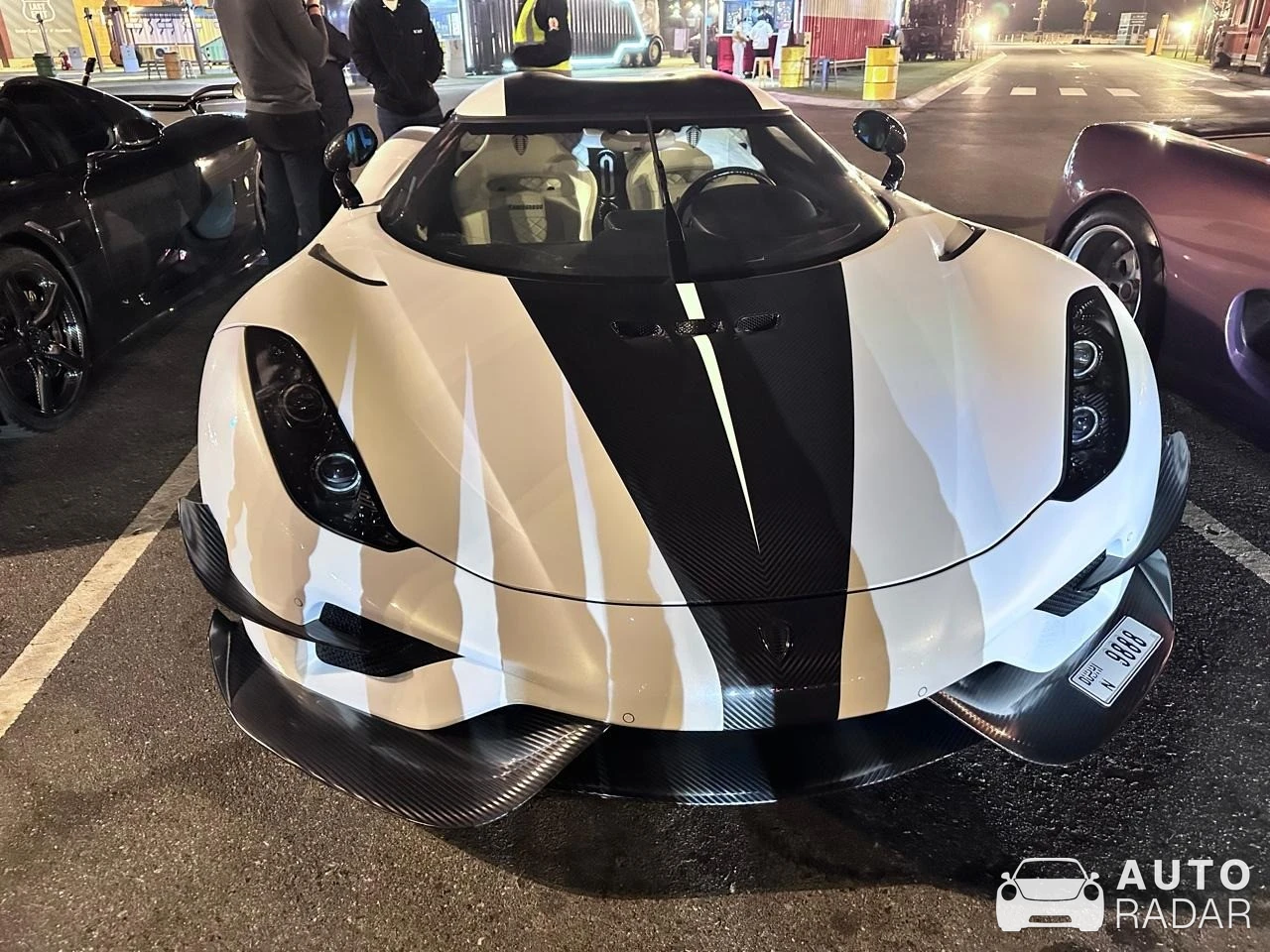 Koenigsegg Regera spotted in Dubai, United Arab Emirates
