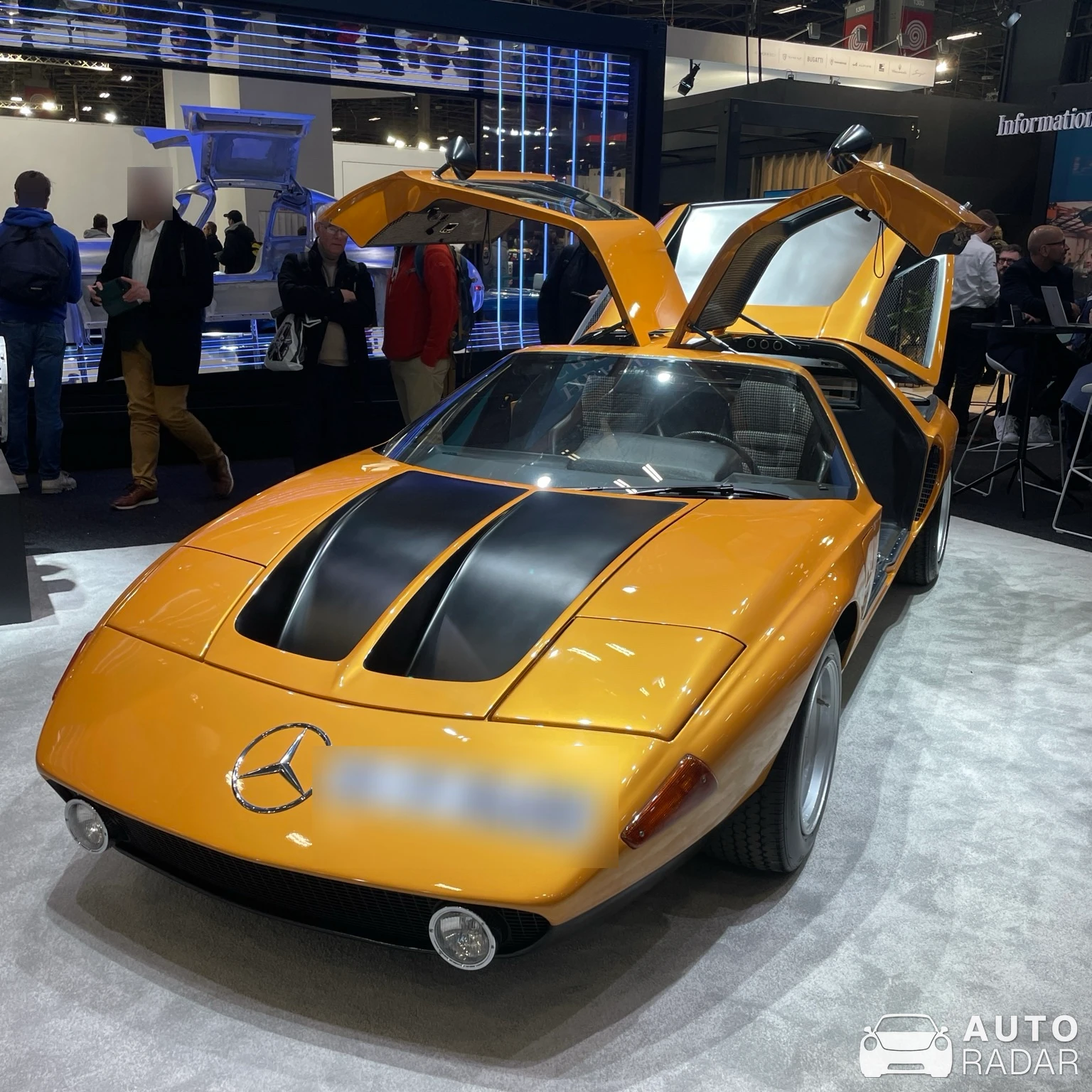 Mercedes-Benz C111 spotted in Le Touquet-Paris-Plage