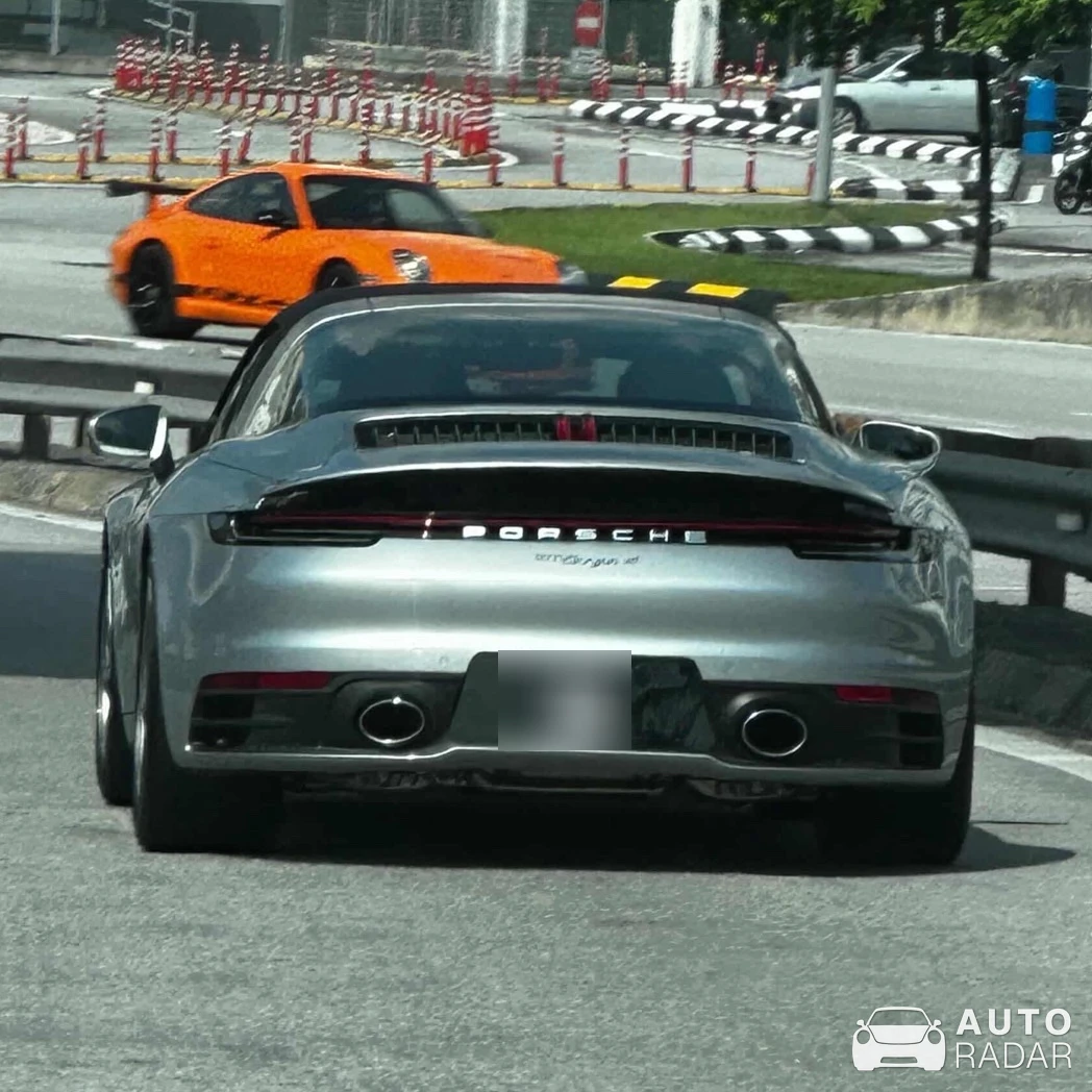 Porsche 992 Targa 4 MkI spotted in Johor Bahru