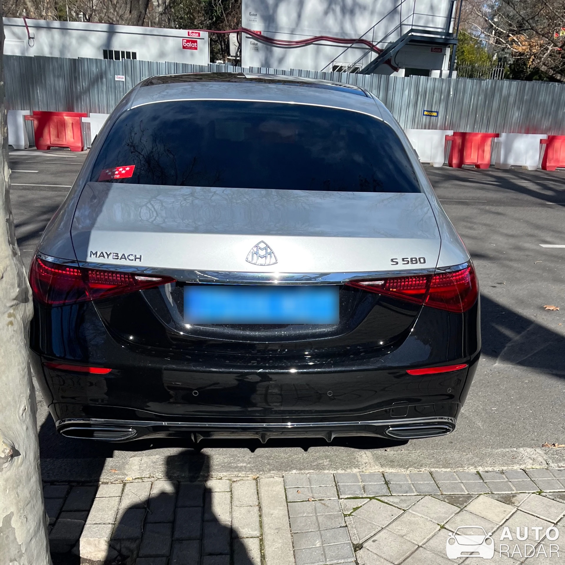 Mercedes-Maybach S 580 4MATIC spotted in Madrid, España