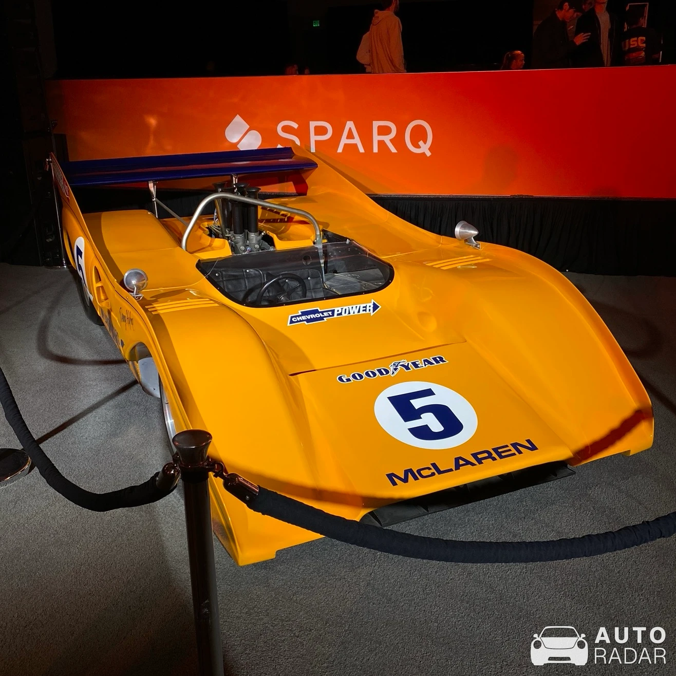 McLaren M8F spotted in Los Angeles