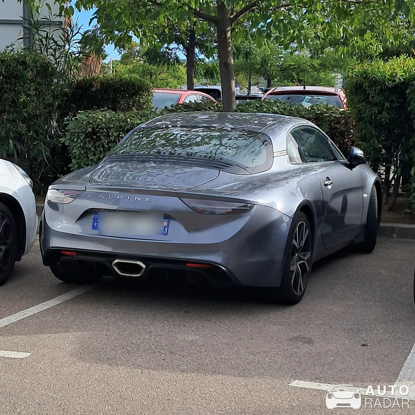Alpine A110 2022 spotted in Mandelieu-la-Napoule, France