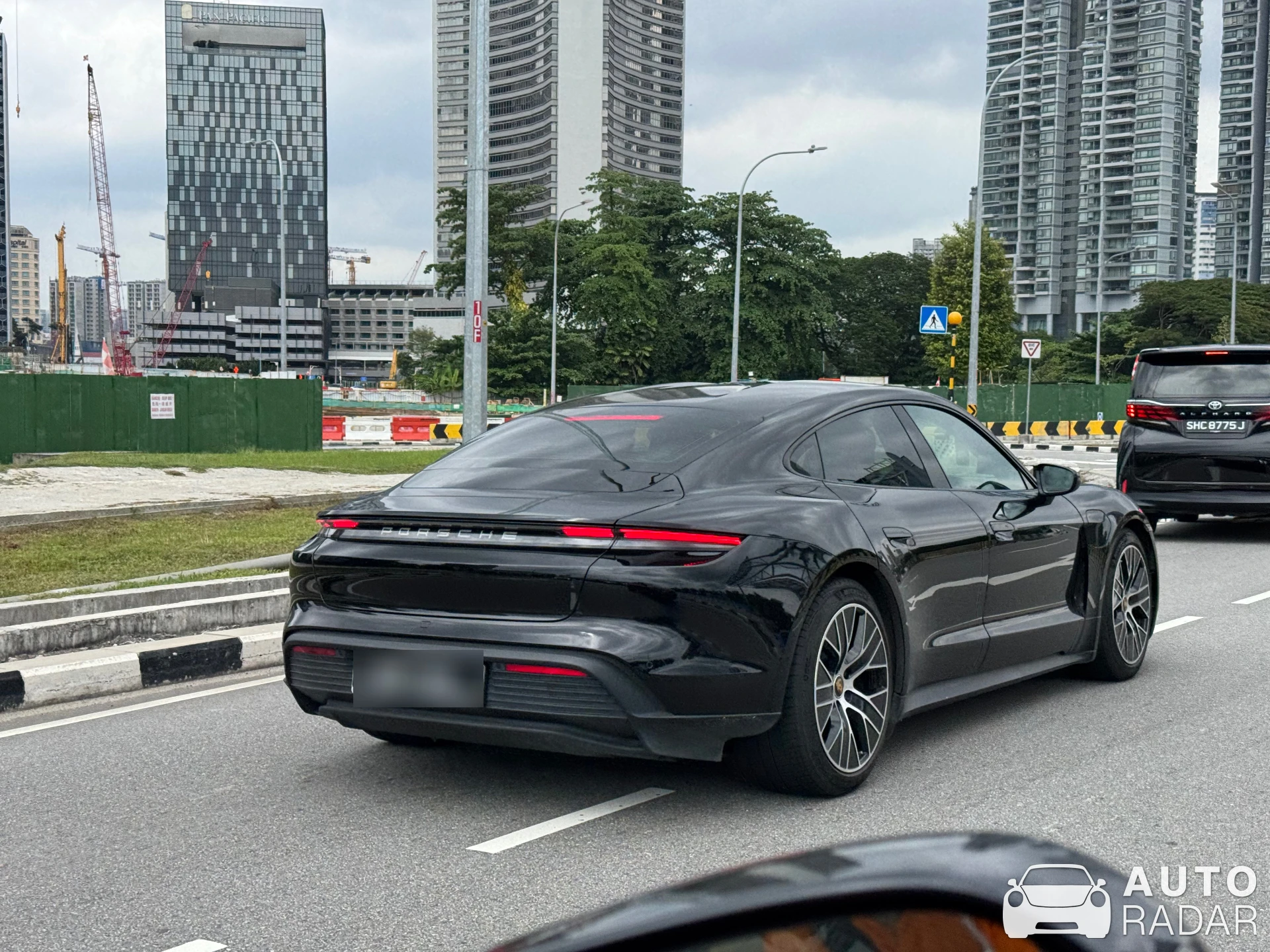 Porsche Taycan 4 spotted in Singapore, Singapore