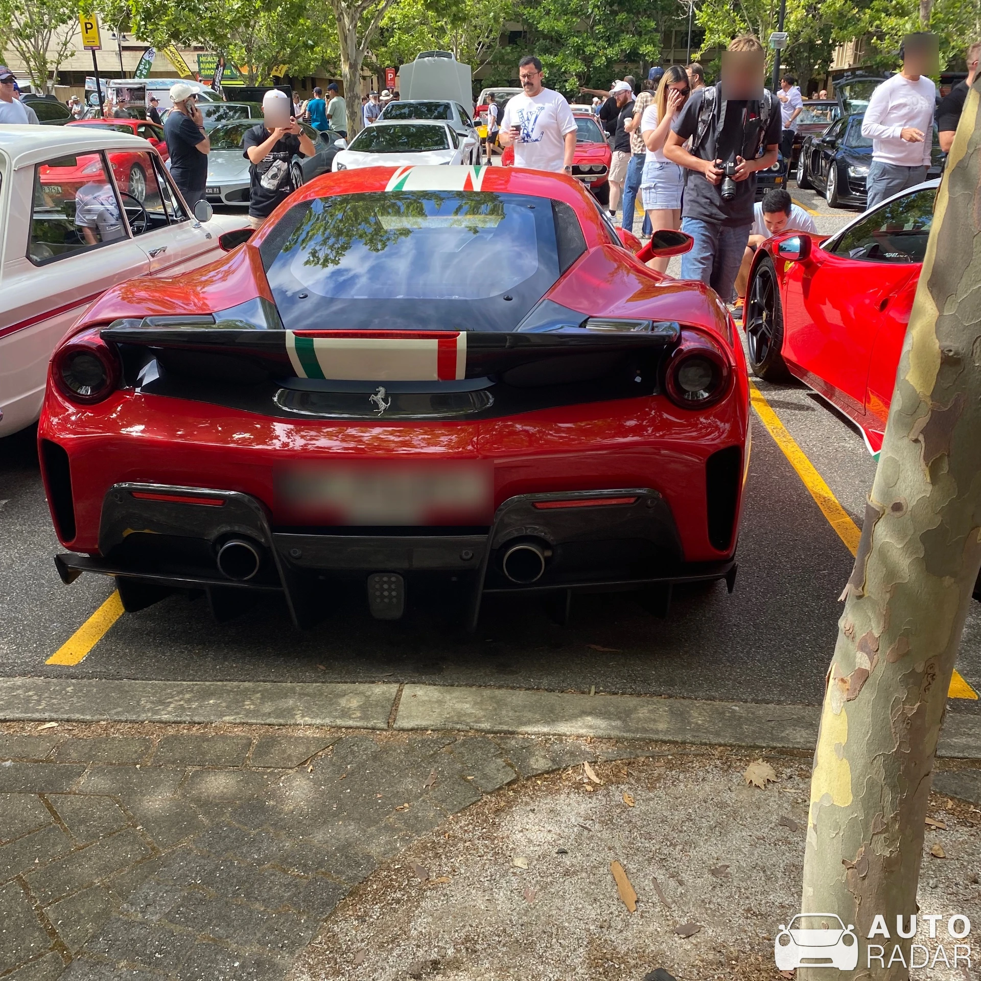 Ferrari 488 Pista Piloti spotted in Crawley, Australia