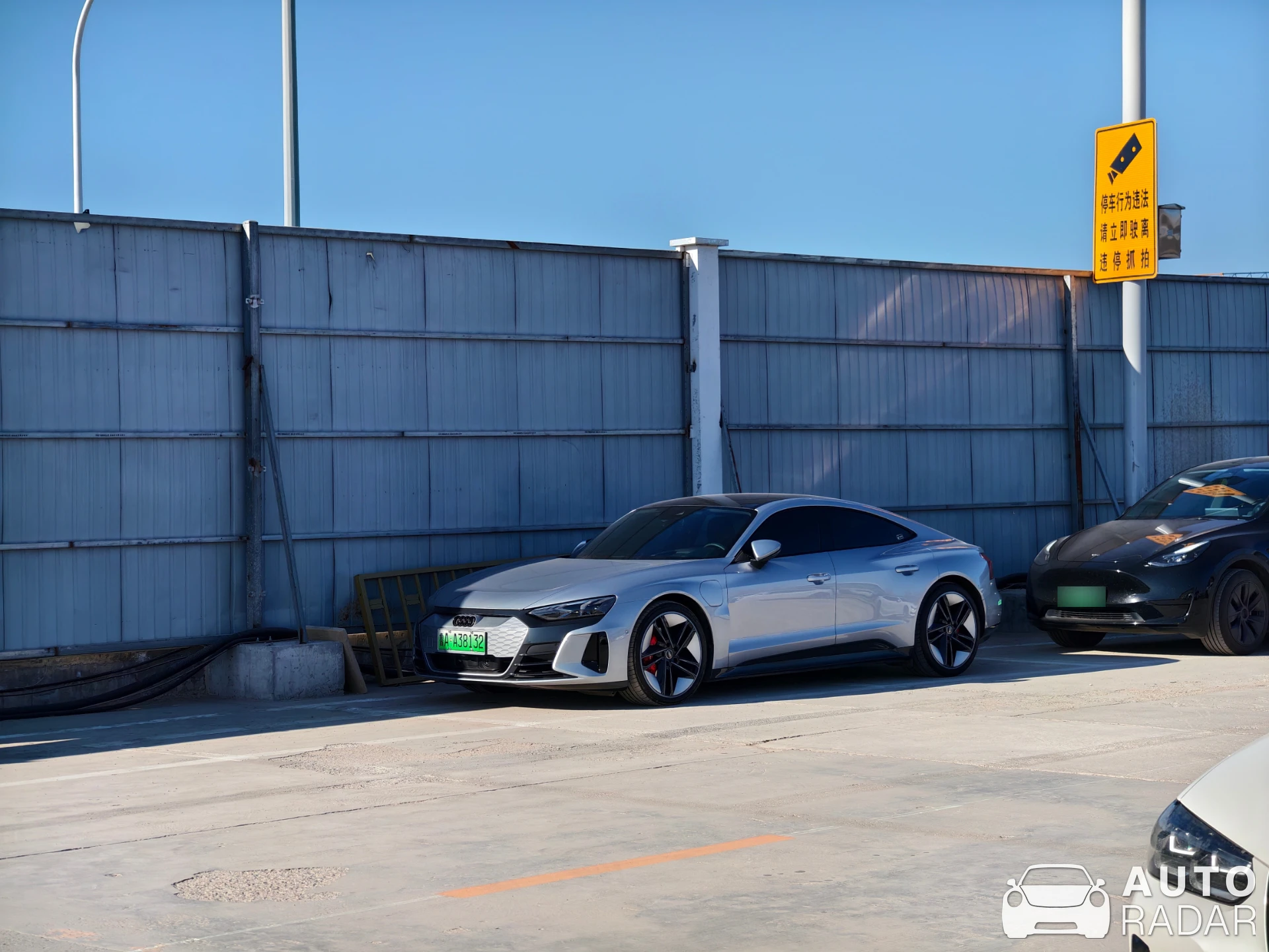 Audi RS E-Tron GT spotted in 济南市, 中国