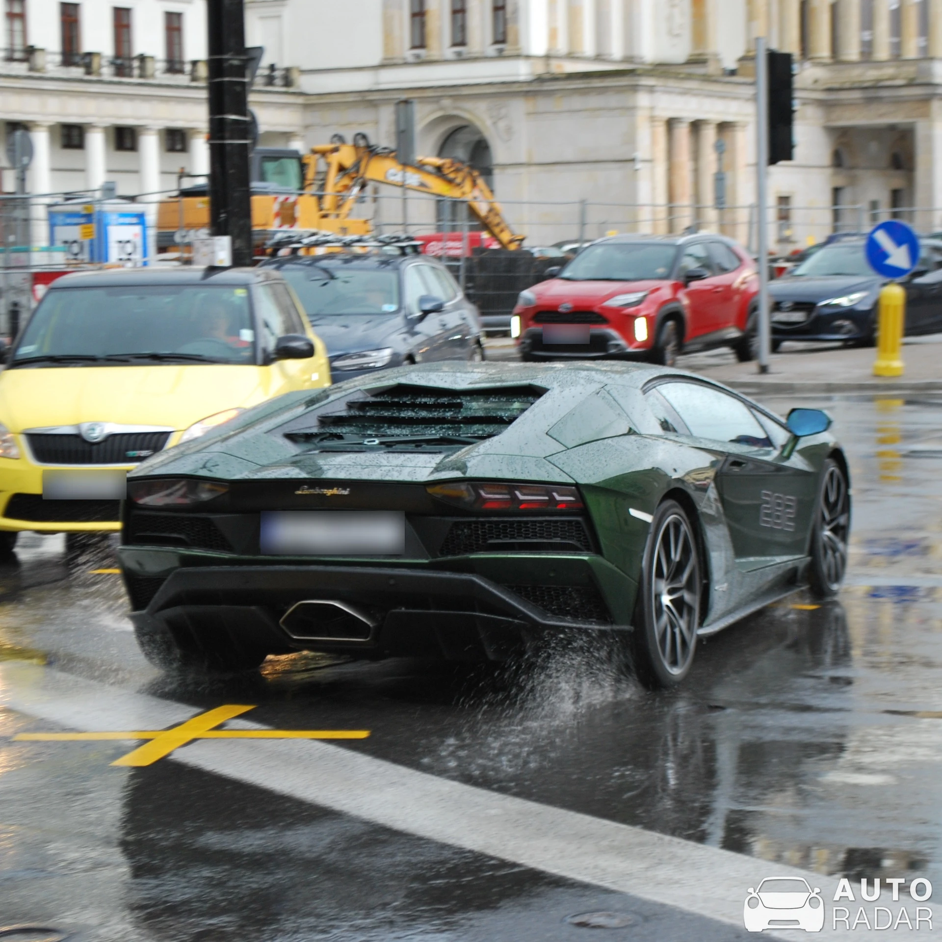 Lamborghini Aventador S LP740-4 spotted in Warszawa, Poland