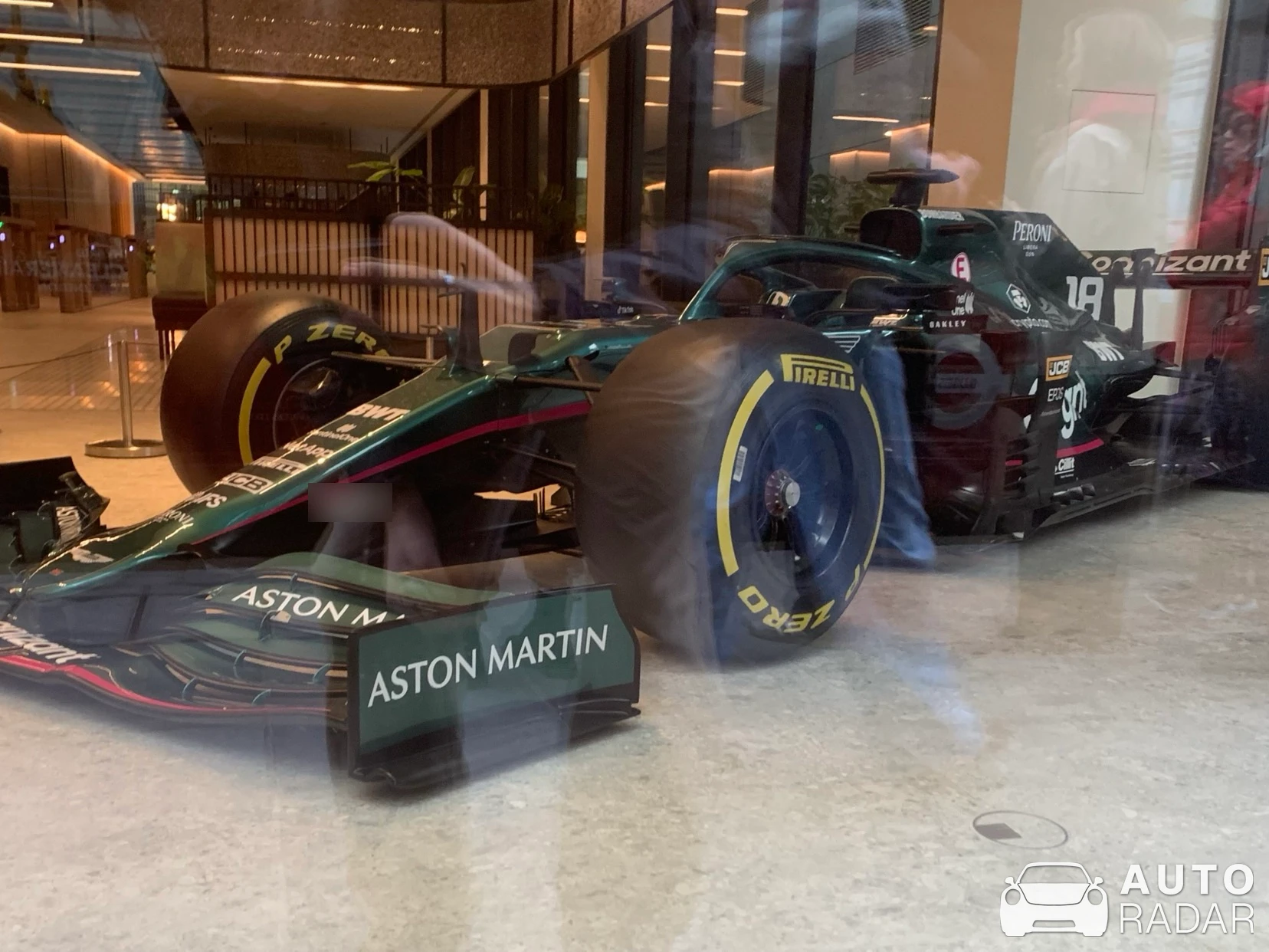 Aston Martin Vantage F1 Safety Car spotted in Greater London, United Kingdom