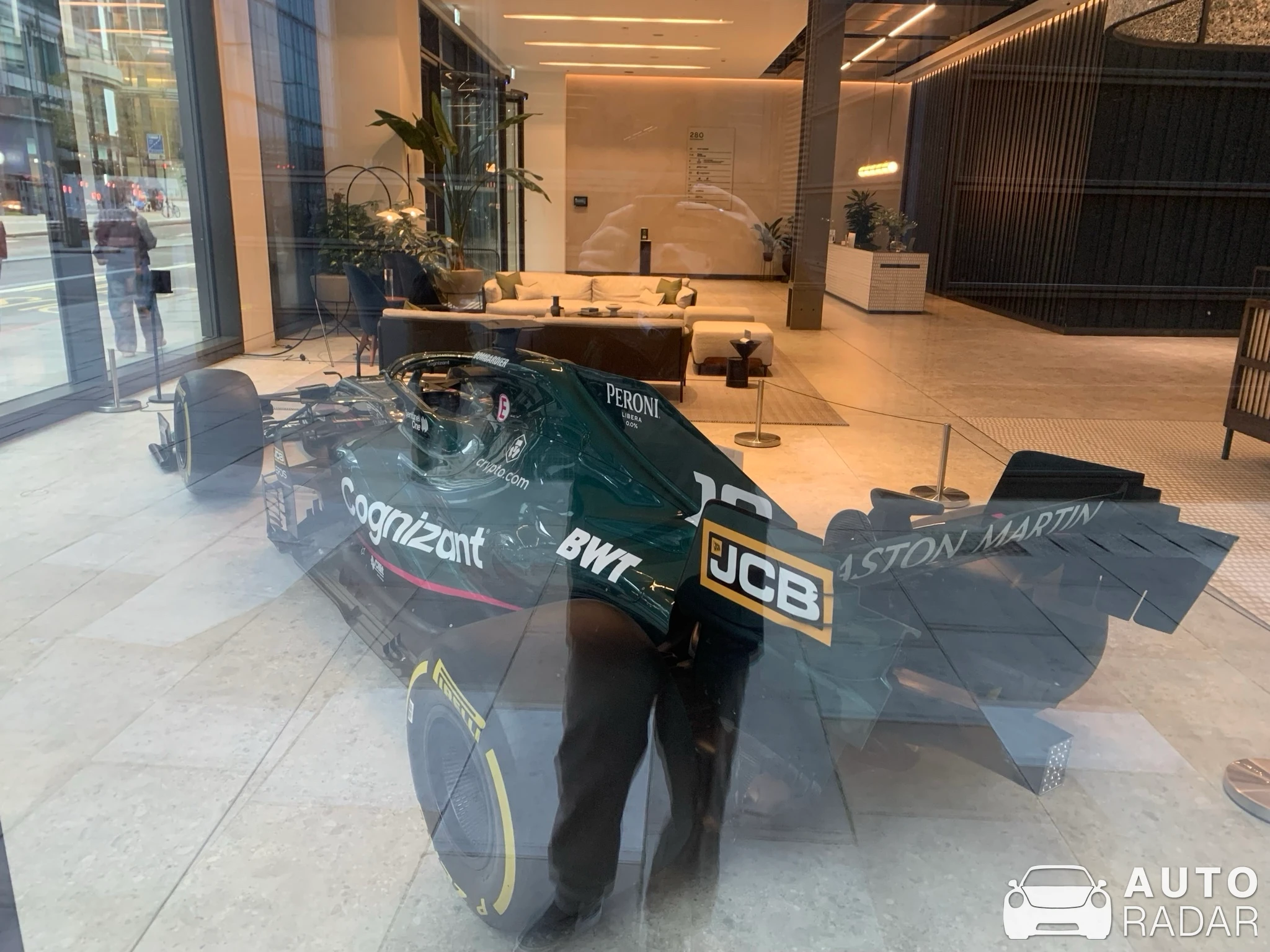 Aston Martin Vantage F1 Safety Car spotted