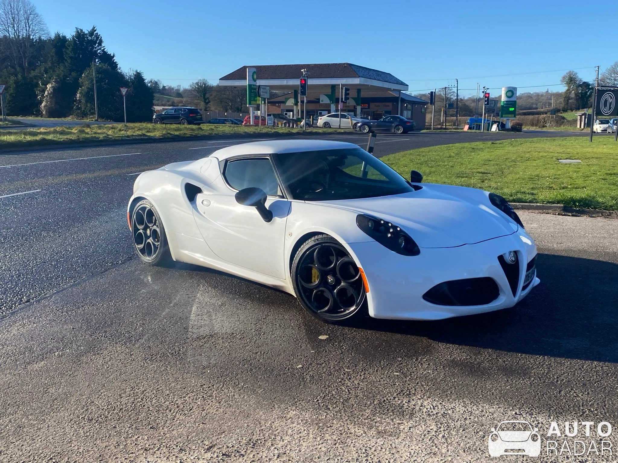 Alfa Romeo 4C Coupé spotted in Petersfield, United Kingdom