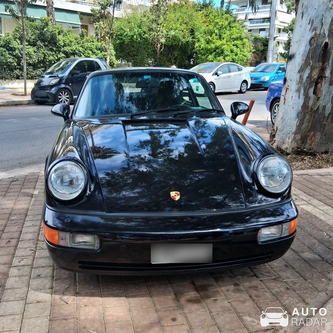 Porsche 964 Carrera spotted in Glyfada, Greece