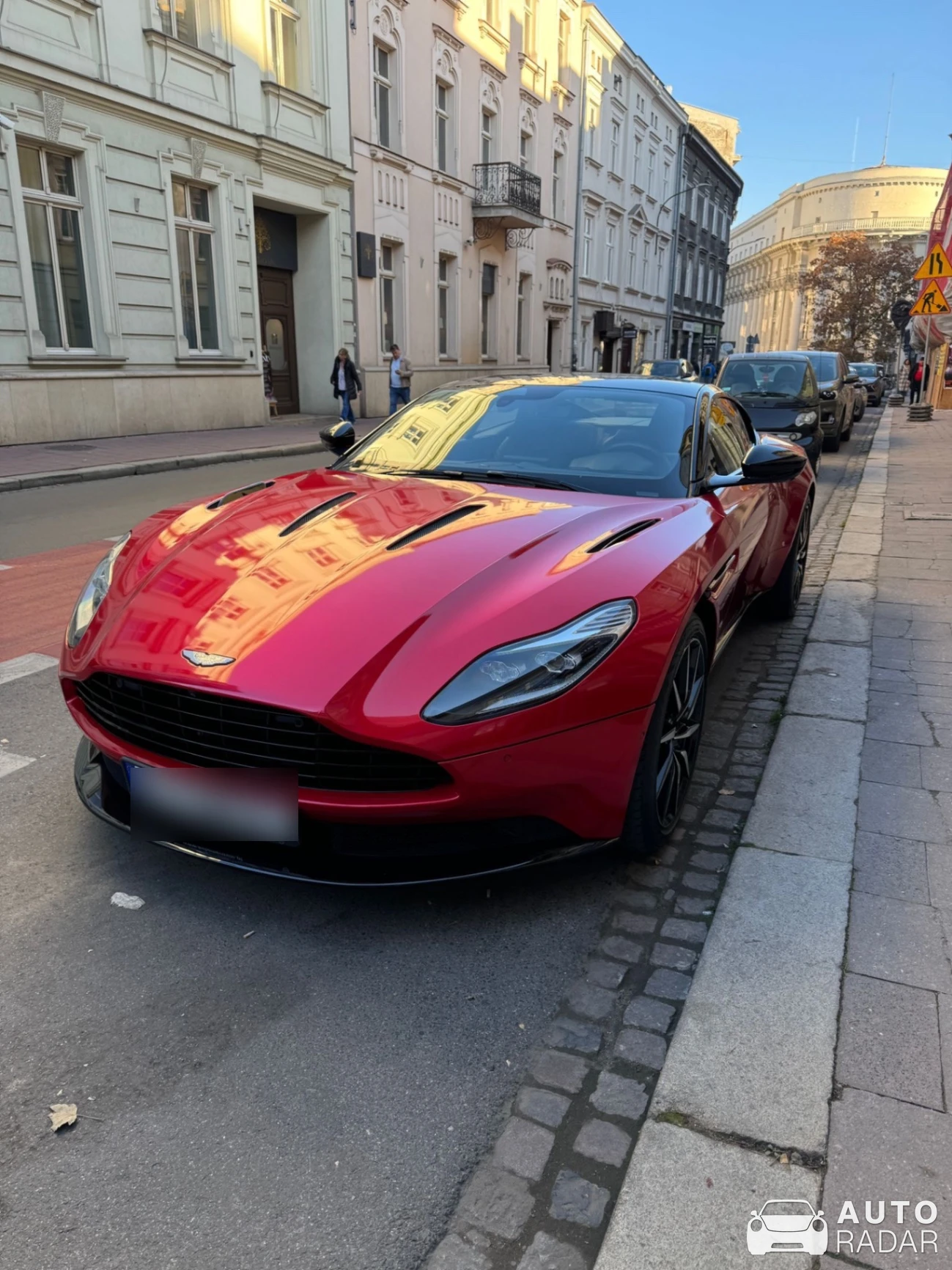 Aston Martin DB11 spotted in Kraków, Poland