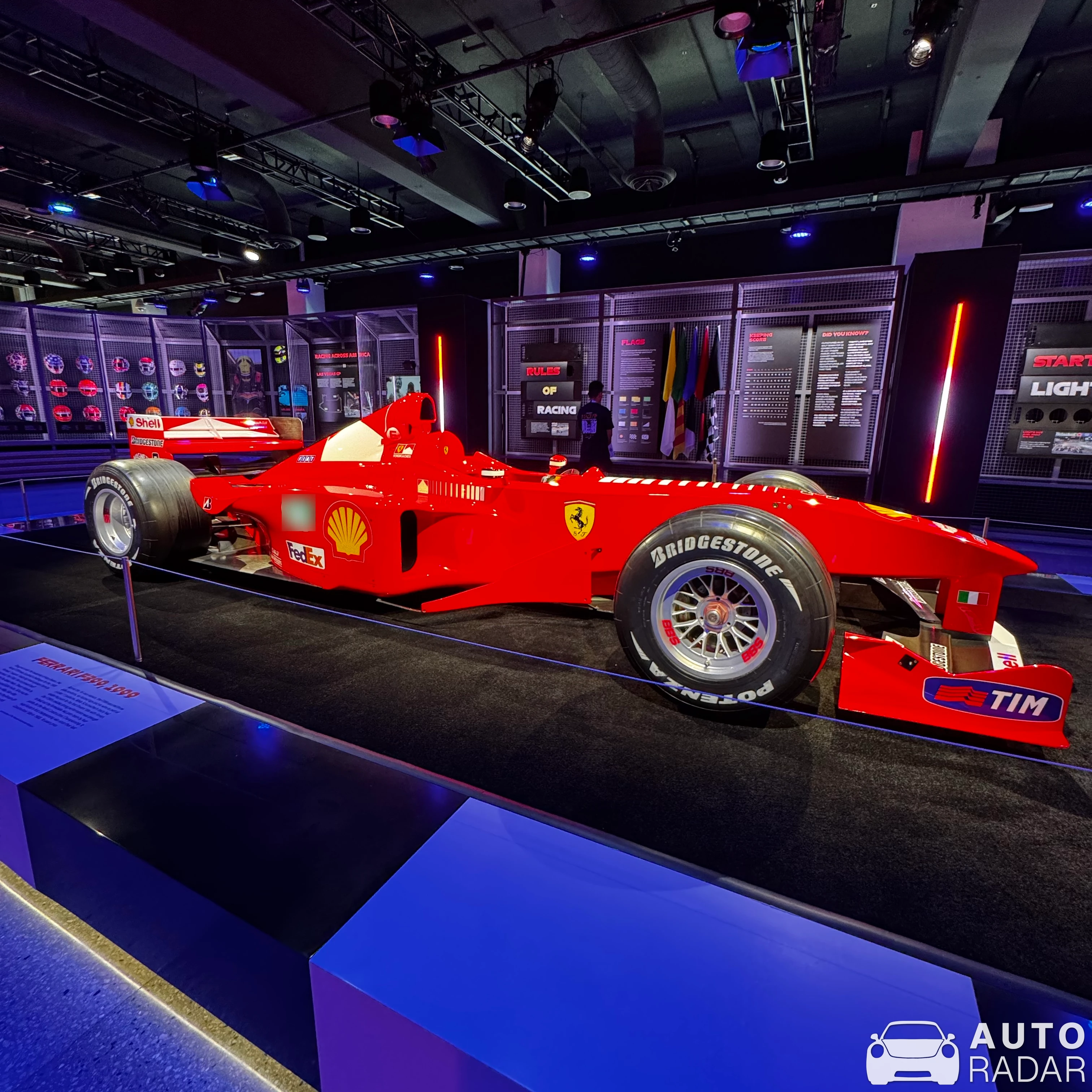 Ferrari F399 spotted in Las Vegas
