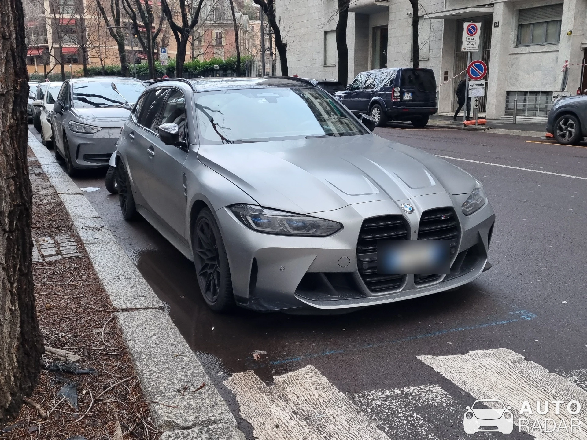 BMW M3 G81 Touring Competition spotted in Milano, Italy