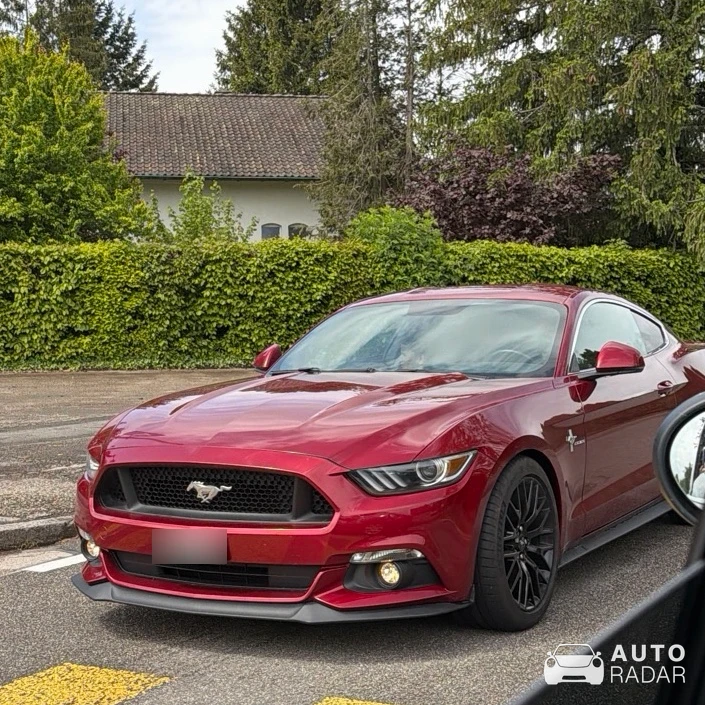 Ford Mustang 2.3 Ecoboost spotted in Porrentruy