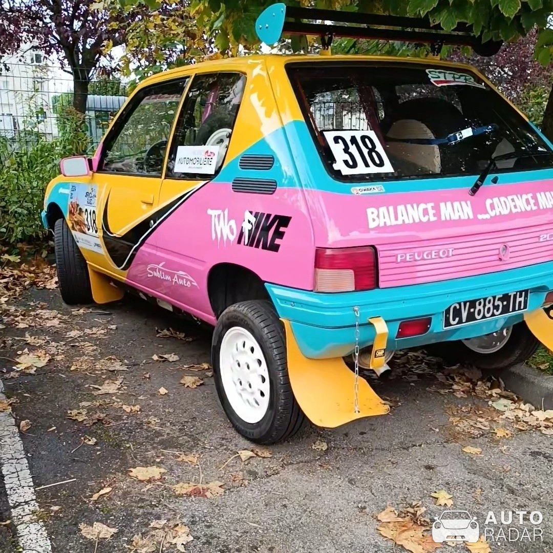 Peugeot 205 Rallye spotted in Fameck, France