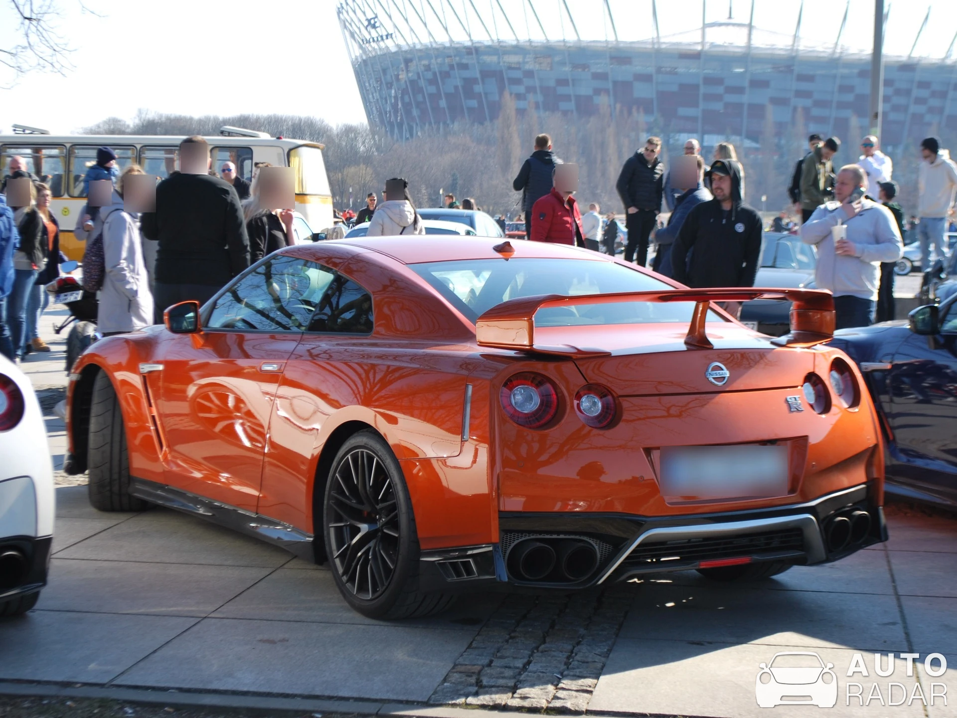Nissan GT-R R35 spotted in Warszawa, Poland