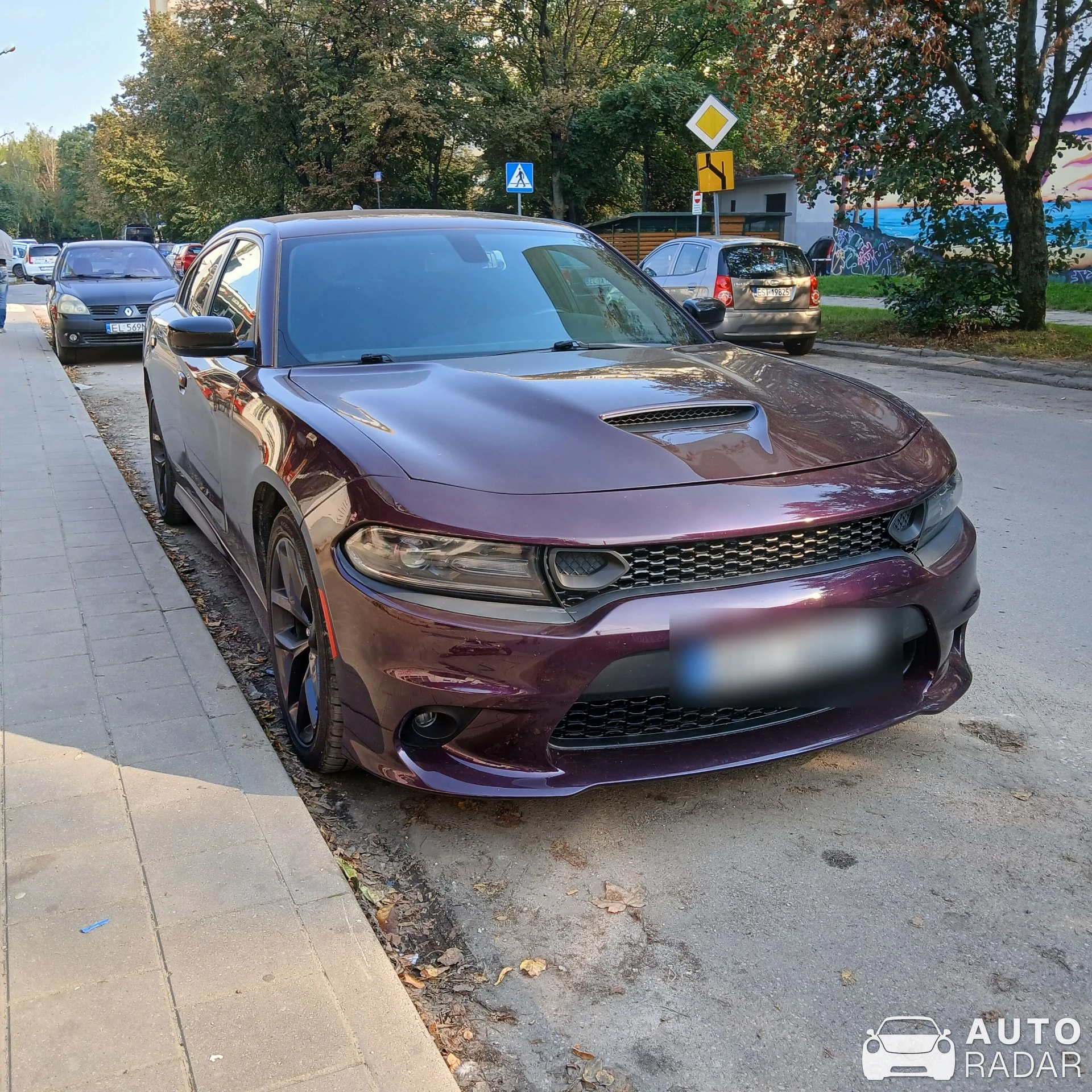 Dodge Charger SRT spotted in Łódź, Polska