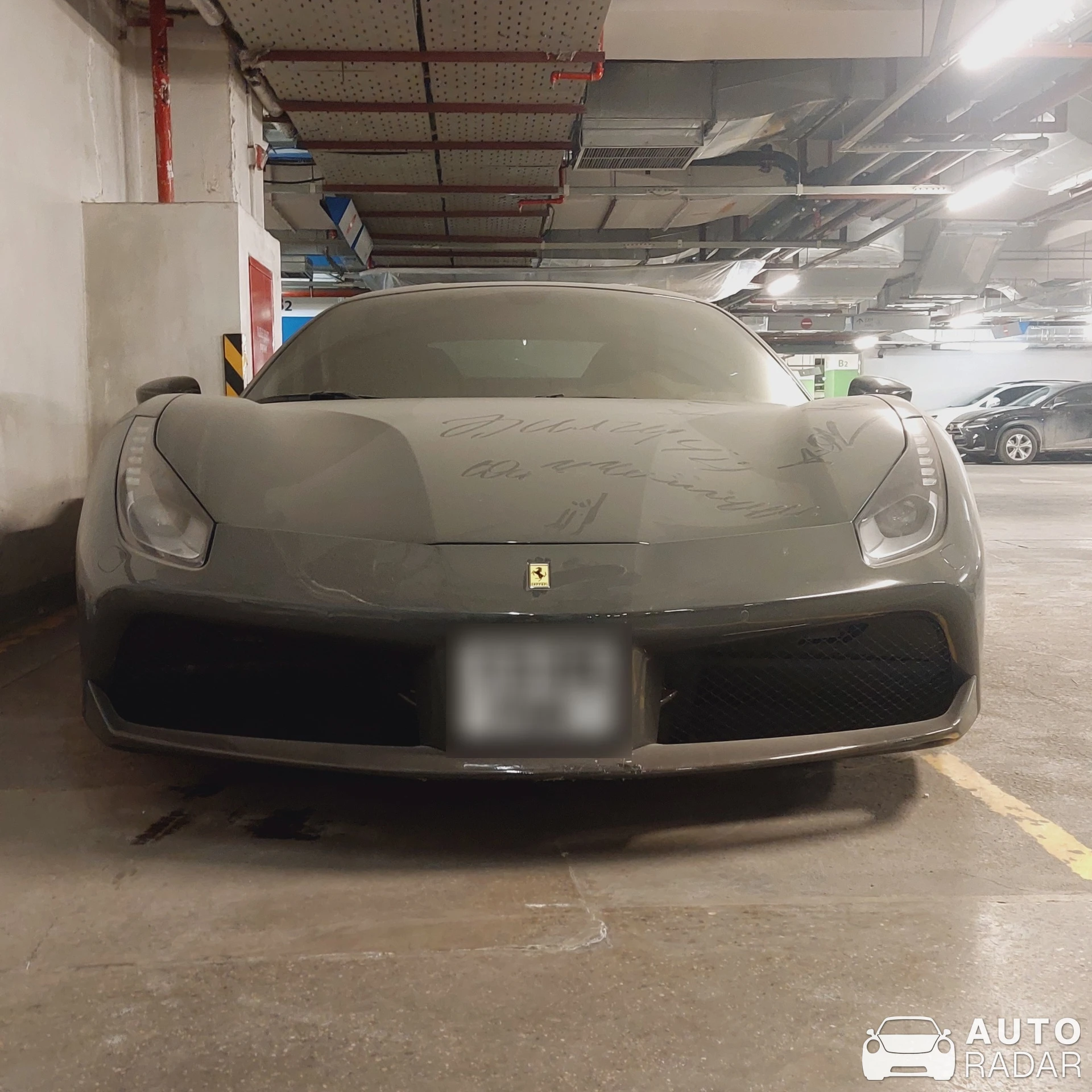 Ferrari 488 GTB spotted in Ulaanbaatar, Mongolia