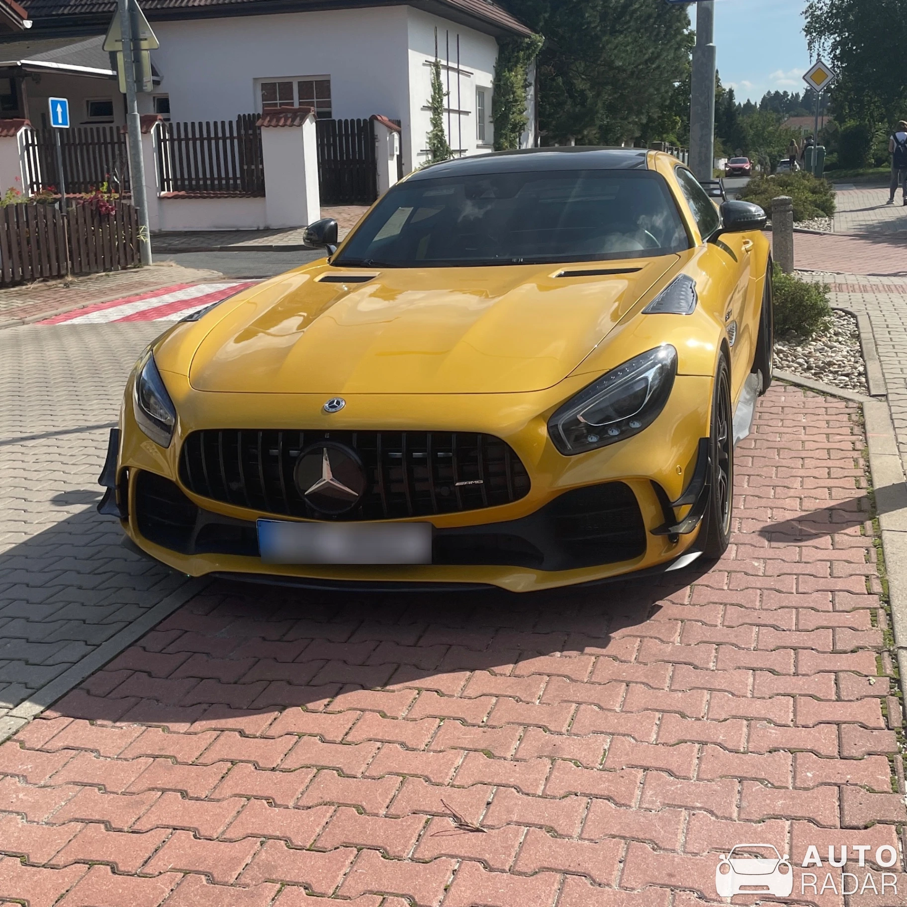 Mercedes-AMG Renntech GT R C190 spotted