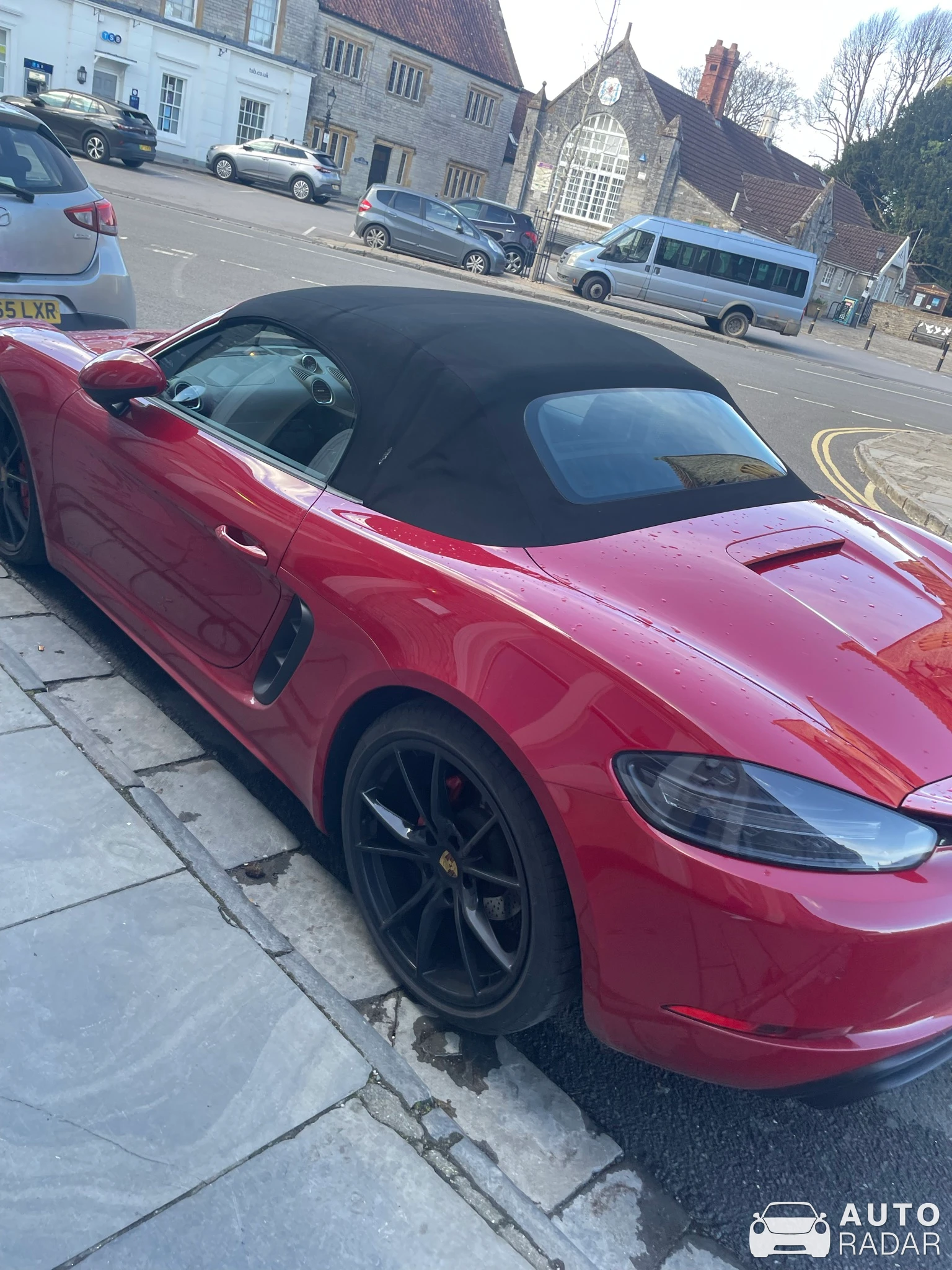 Porsche 718 Boxster GTS spotted in Yeovil