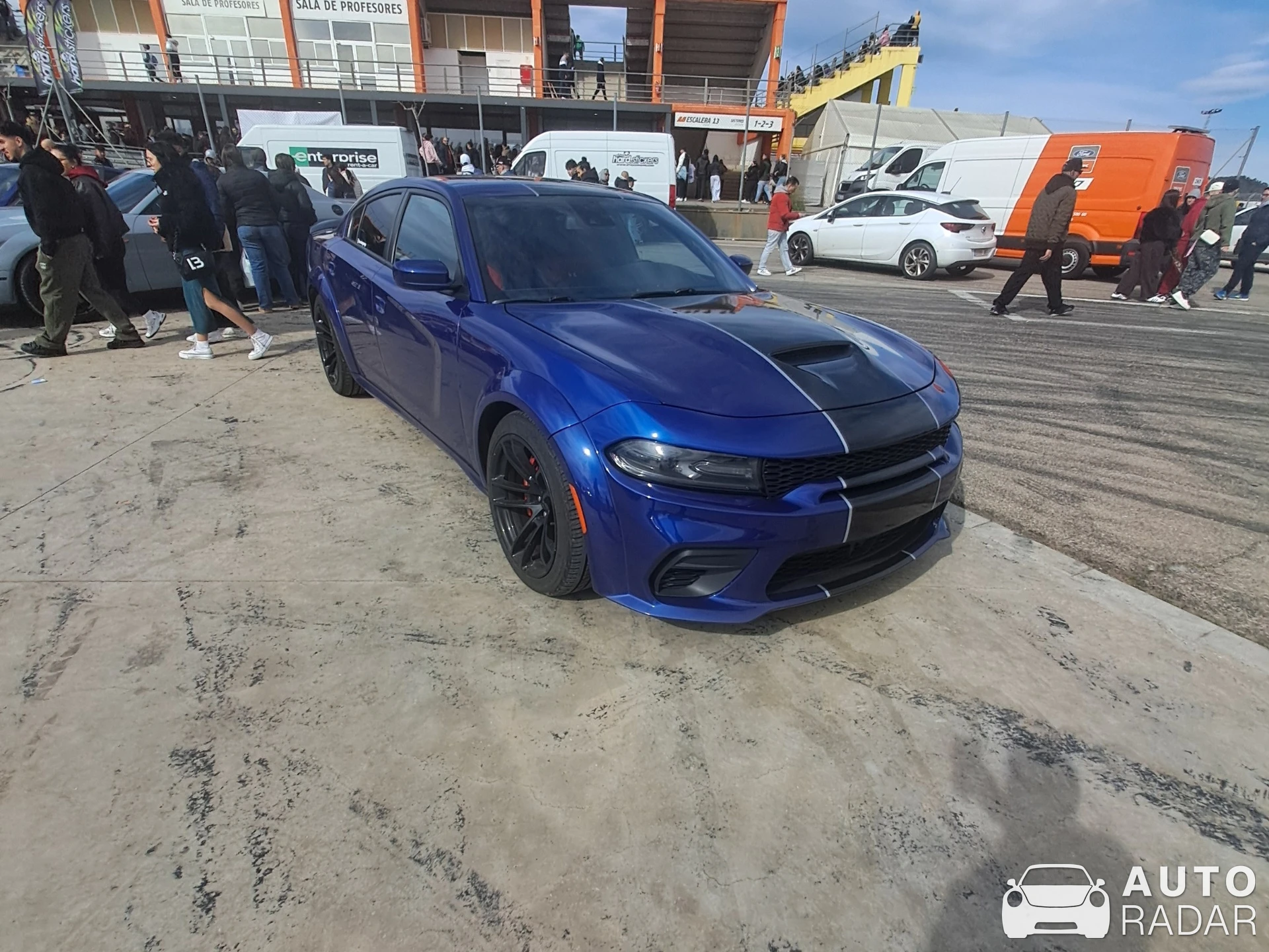 Dodge Charger SRT Hellcat Widebody spotted in Cheste
