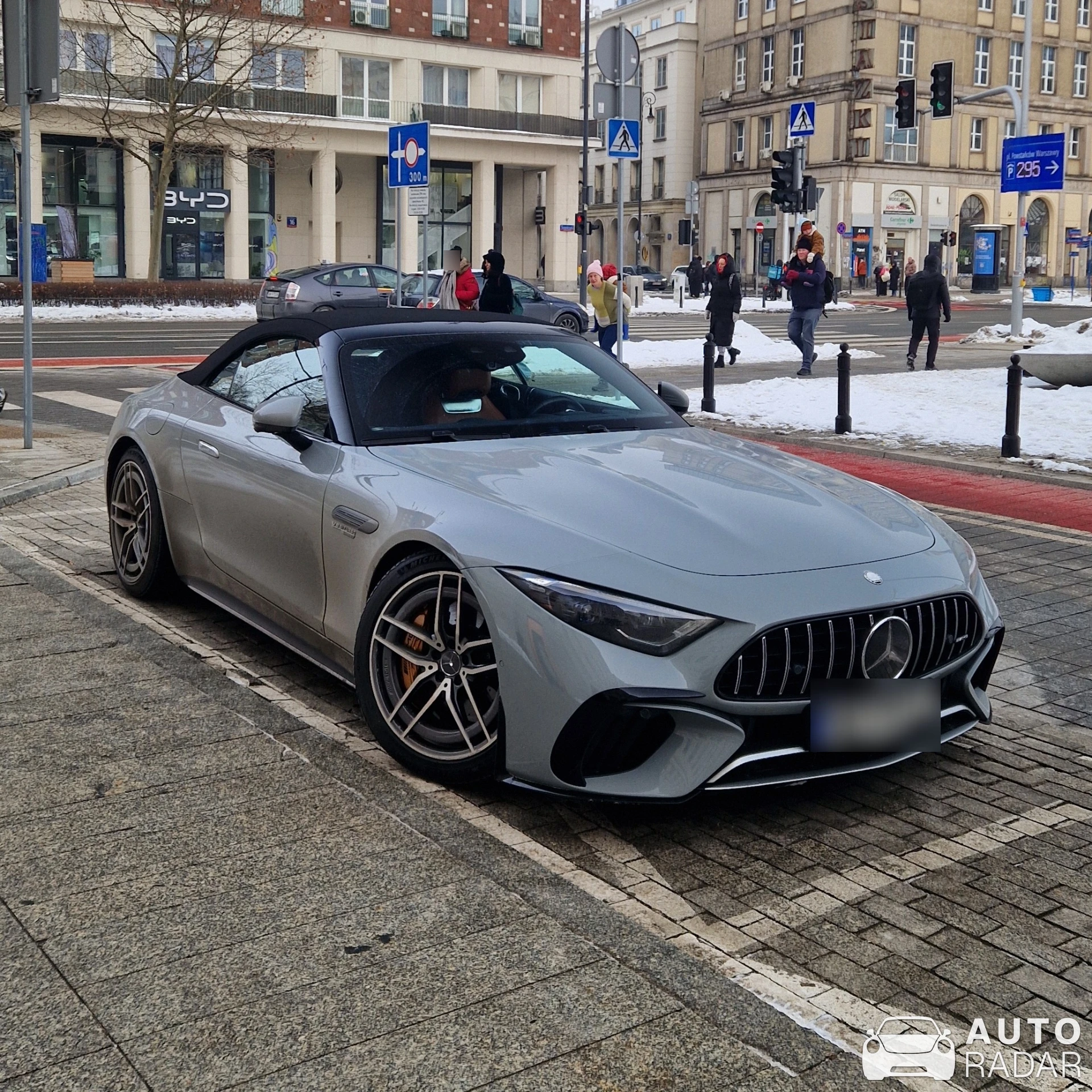 Mercedes-AMG SL 63 R232 spotted in Warszawa, Poland