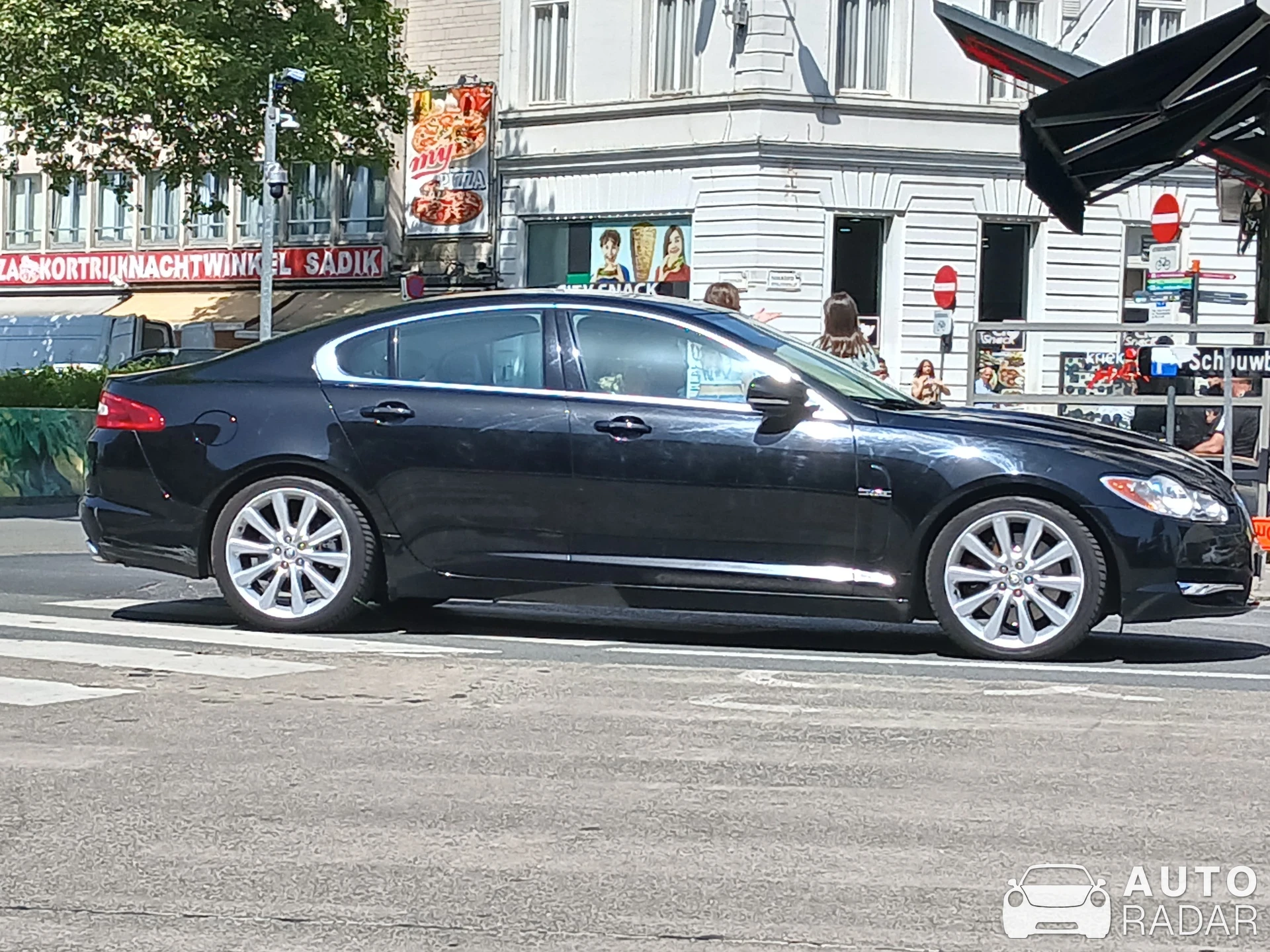 Jaguar XF LWB spotted in Kortrijk