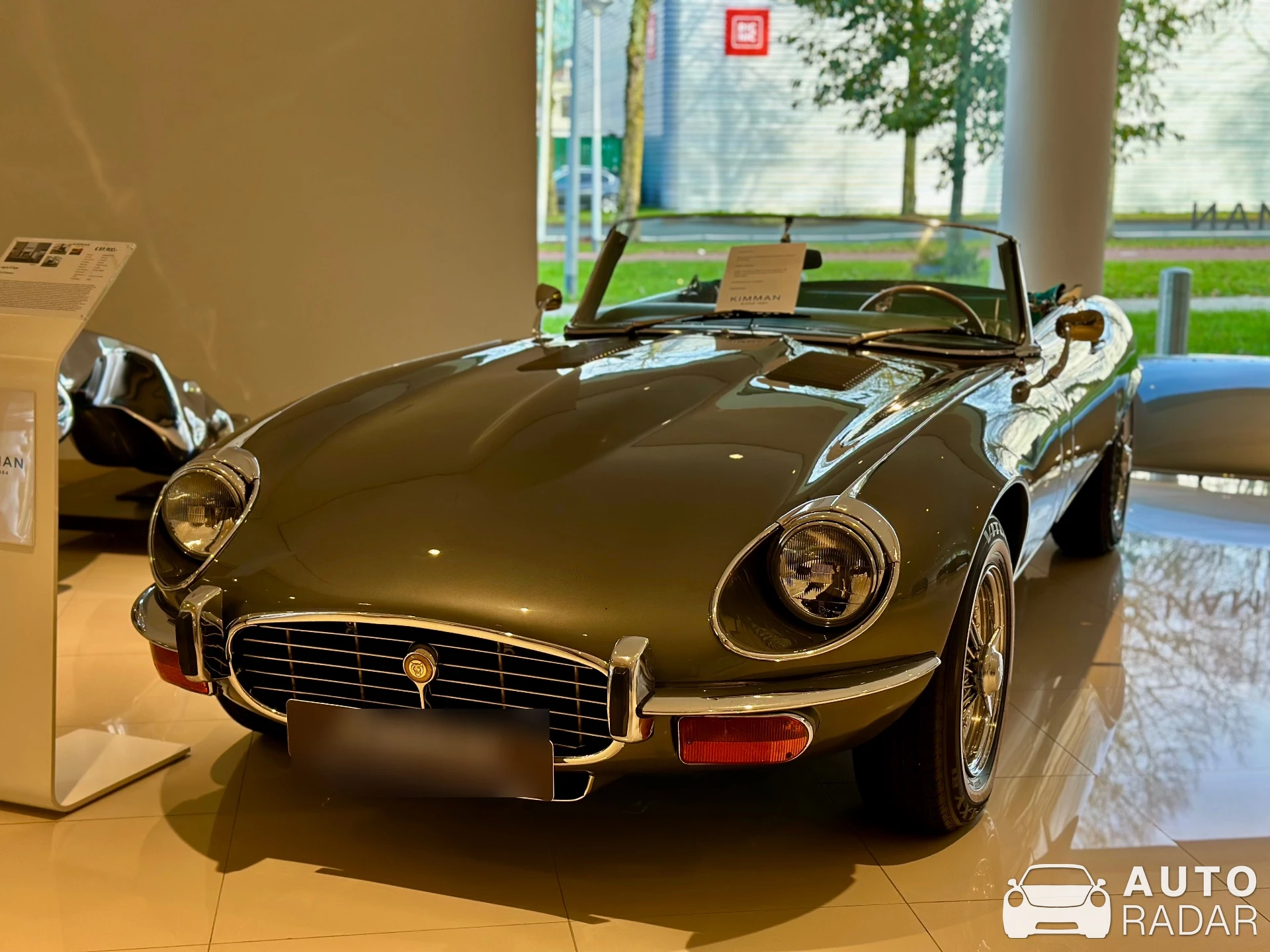 Jaguar E-Type Series 3 V-12 Roadster spotted in Amsterdam, Netherlands