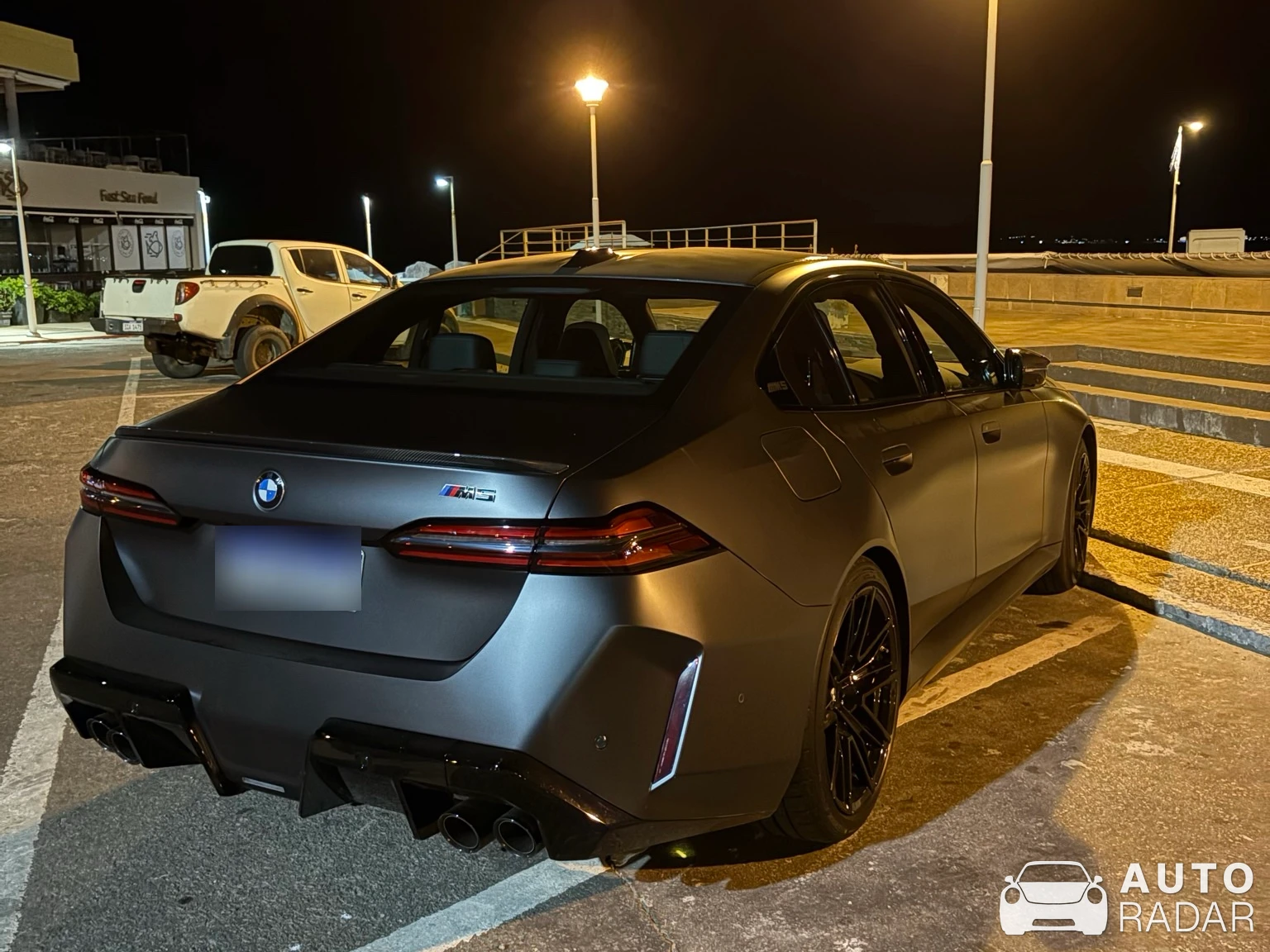 BMW M5 G90 spotted in Punta del Este, Uruguay