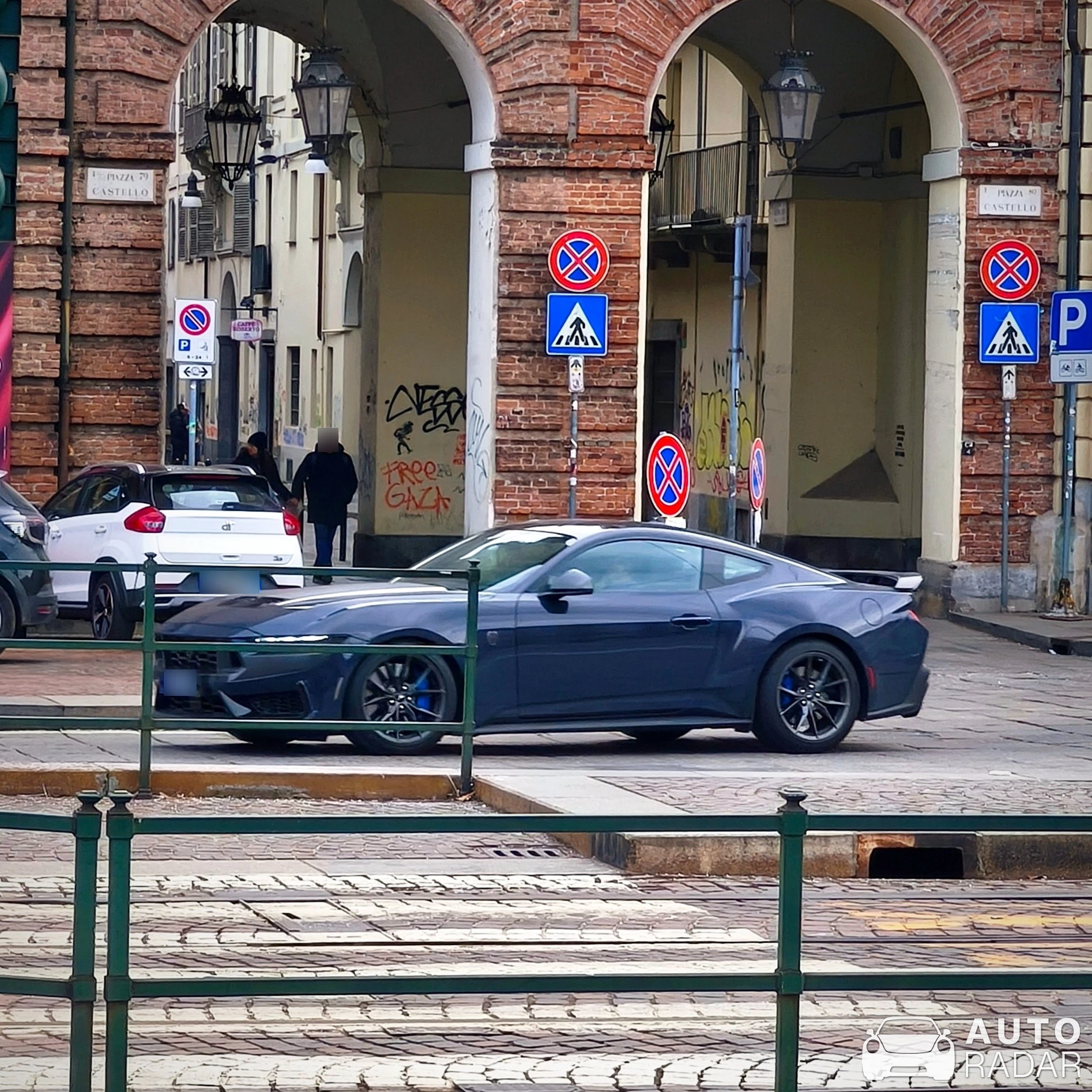 Ford Mustang Dark Horse S650 spotted in Torino, Italy