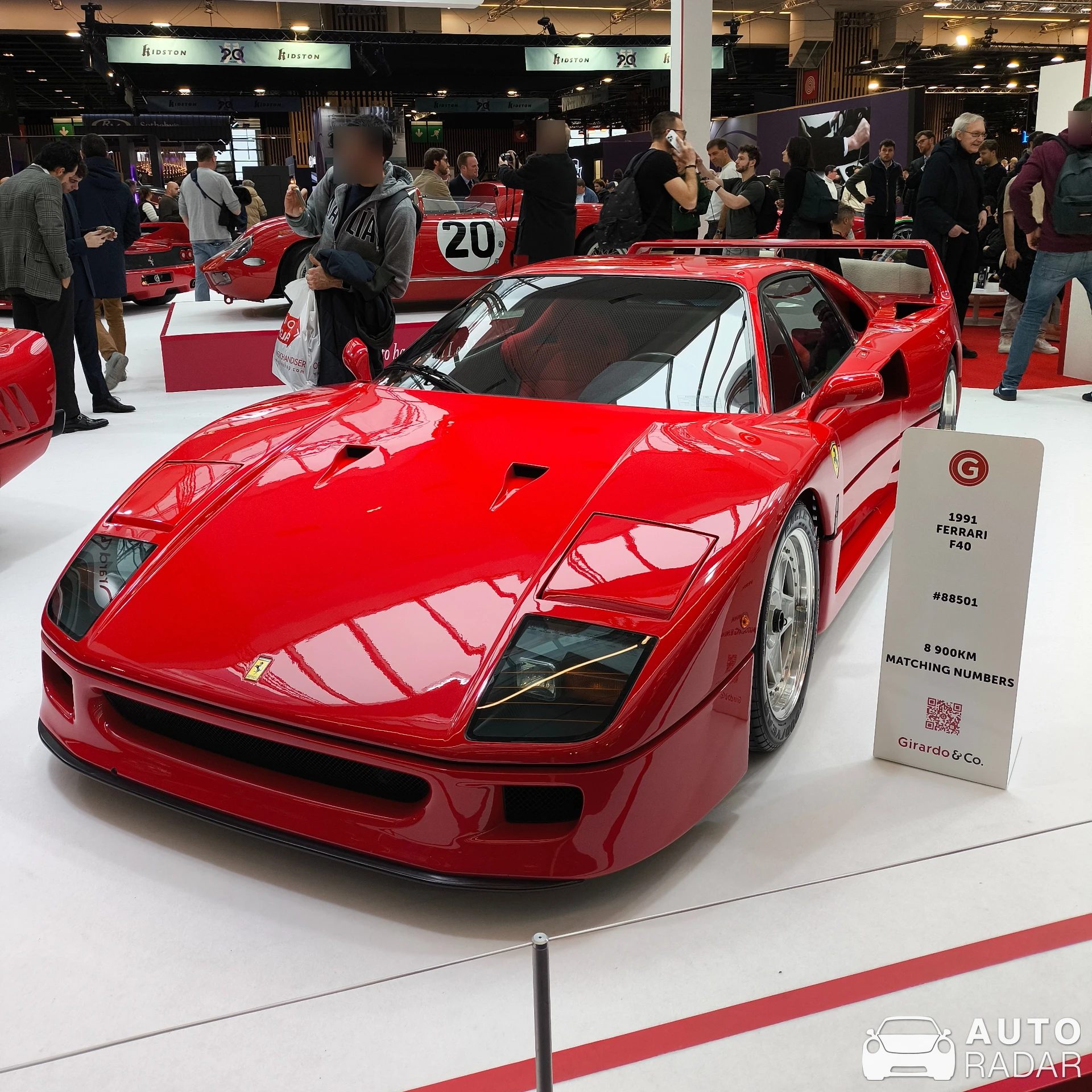 Ferrari F40 spotted in Vanves, France