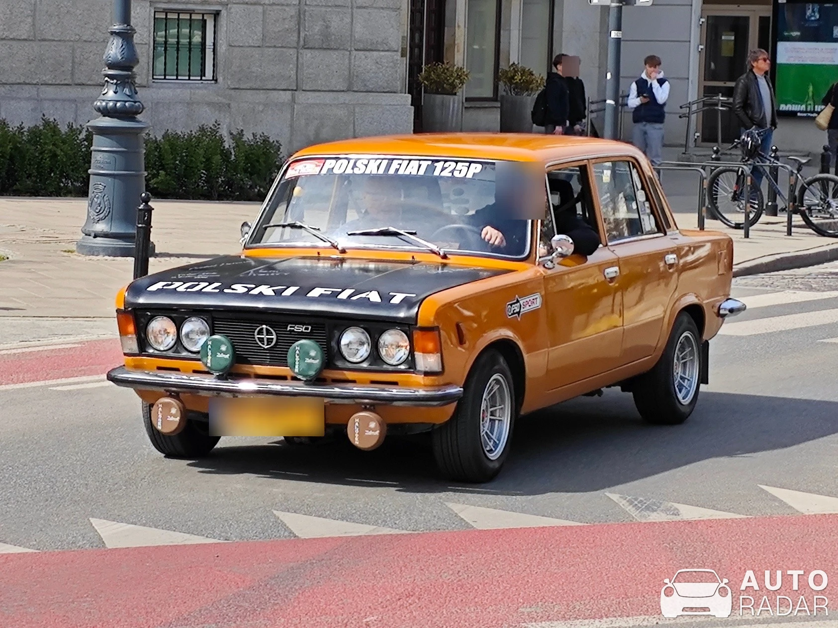 FSO 125p spotted in Warszawa