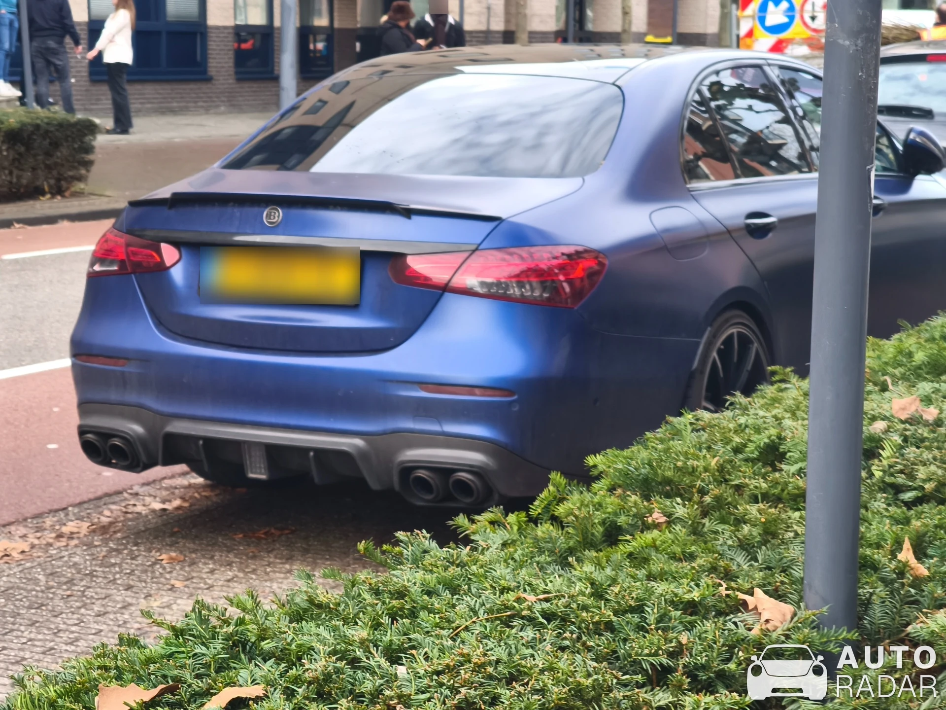 Mercedes-Benz Brabus E 500 Coupe spotted in 's-Hertogenbosch