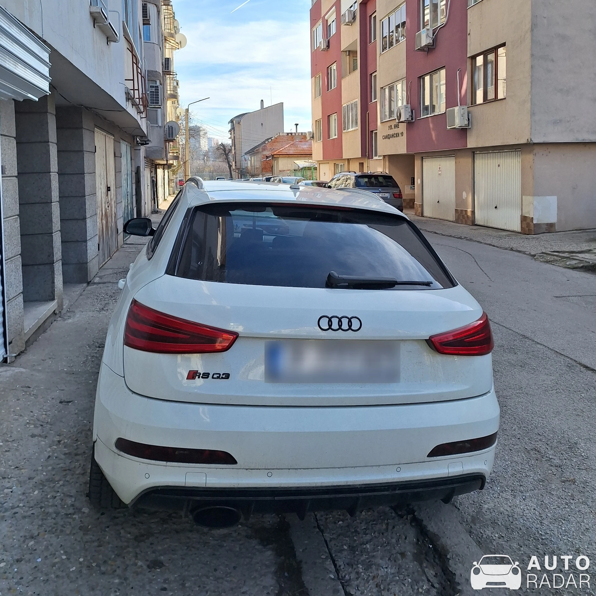 Audi RS Q3 spotted in Ruse, Bulgaria