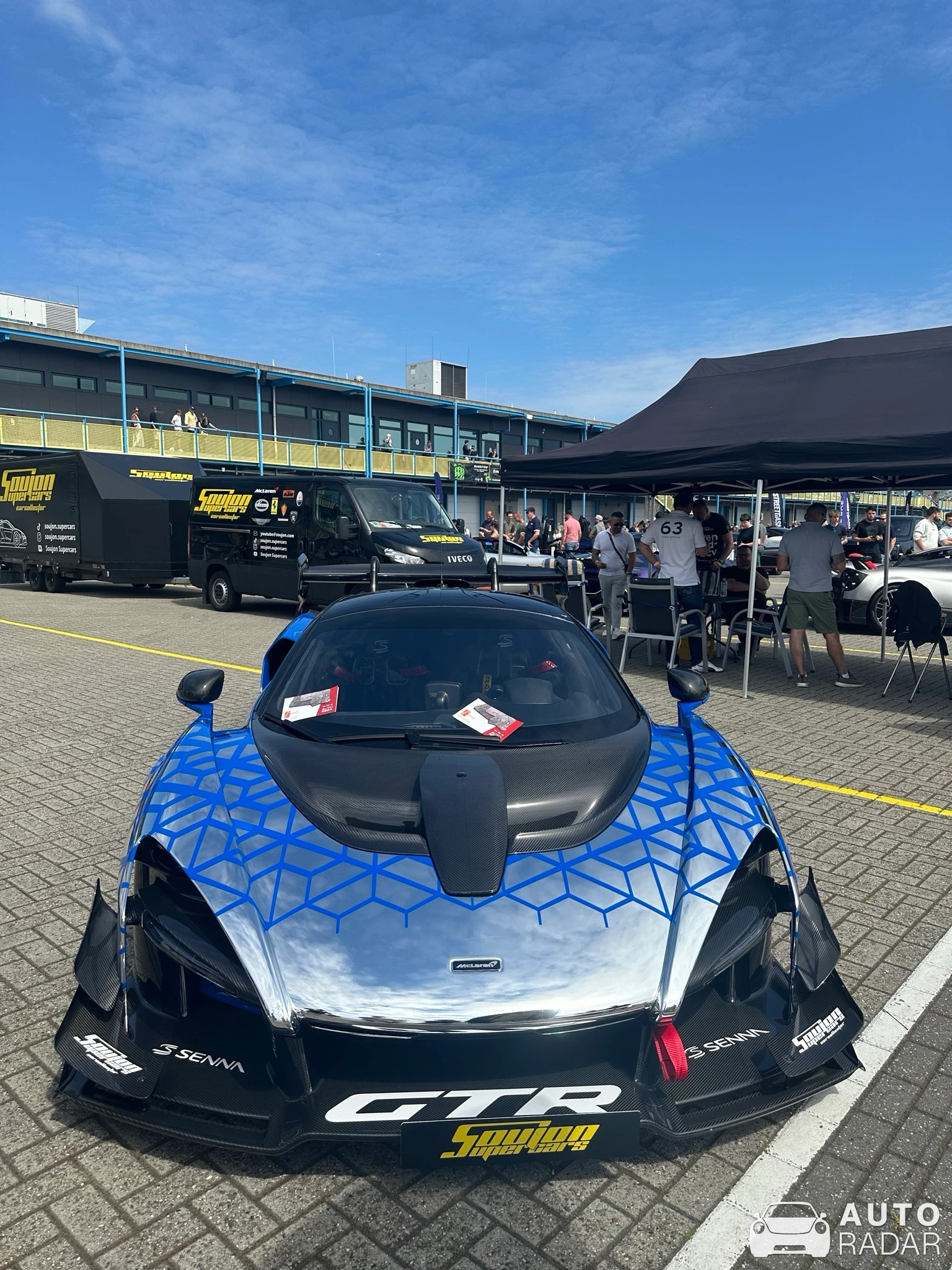 McLaren Senna GTR spotted in Assen