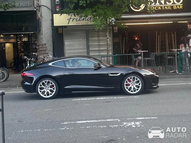 Jaguar F-Type S Coupé spotted in London, United Kingdom
