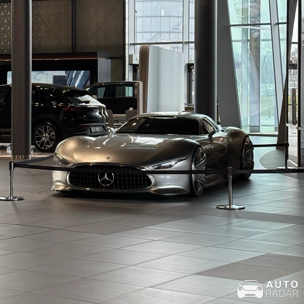 Mercedes-Benz AMG Vision Gran Turismo spotted in Stuttgart, Germany