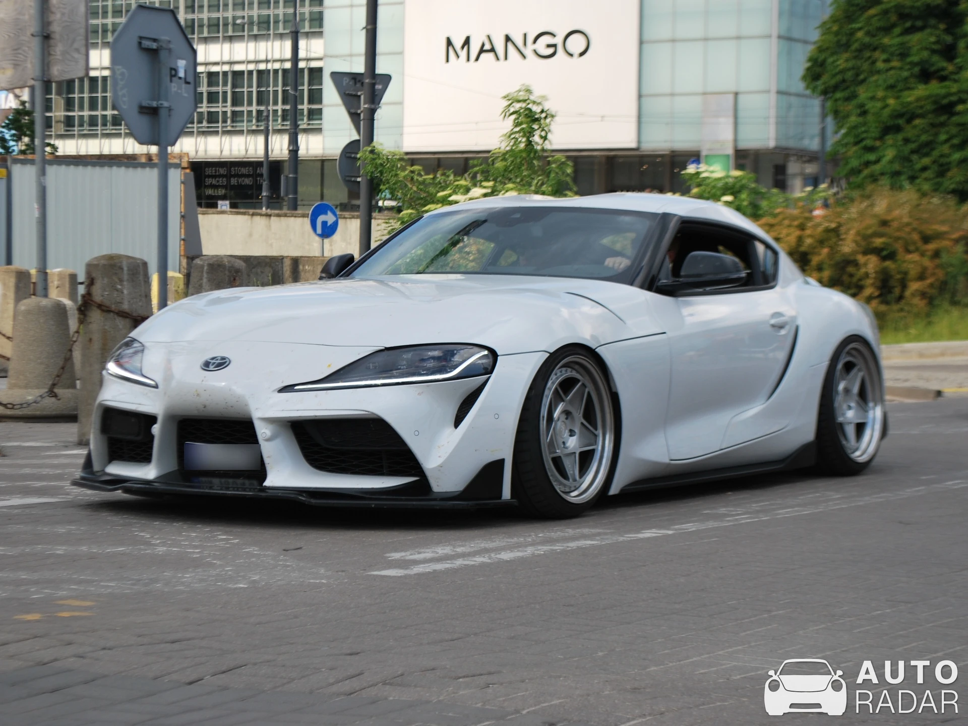 Toyota GR Supra A90 spotted in Warszawa, Poland