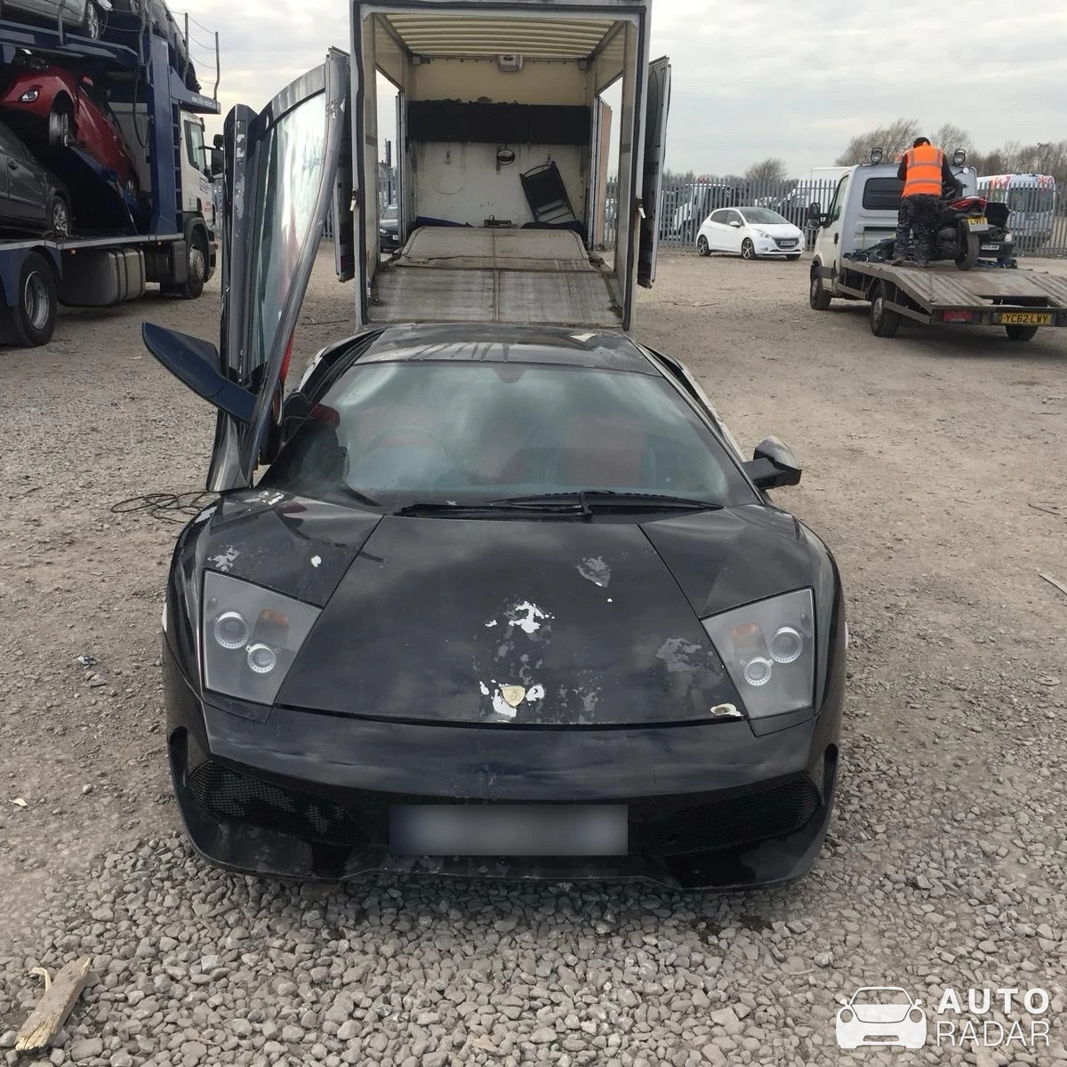 Lamborghini Murciélago spotted in Kent, United Kingdom