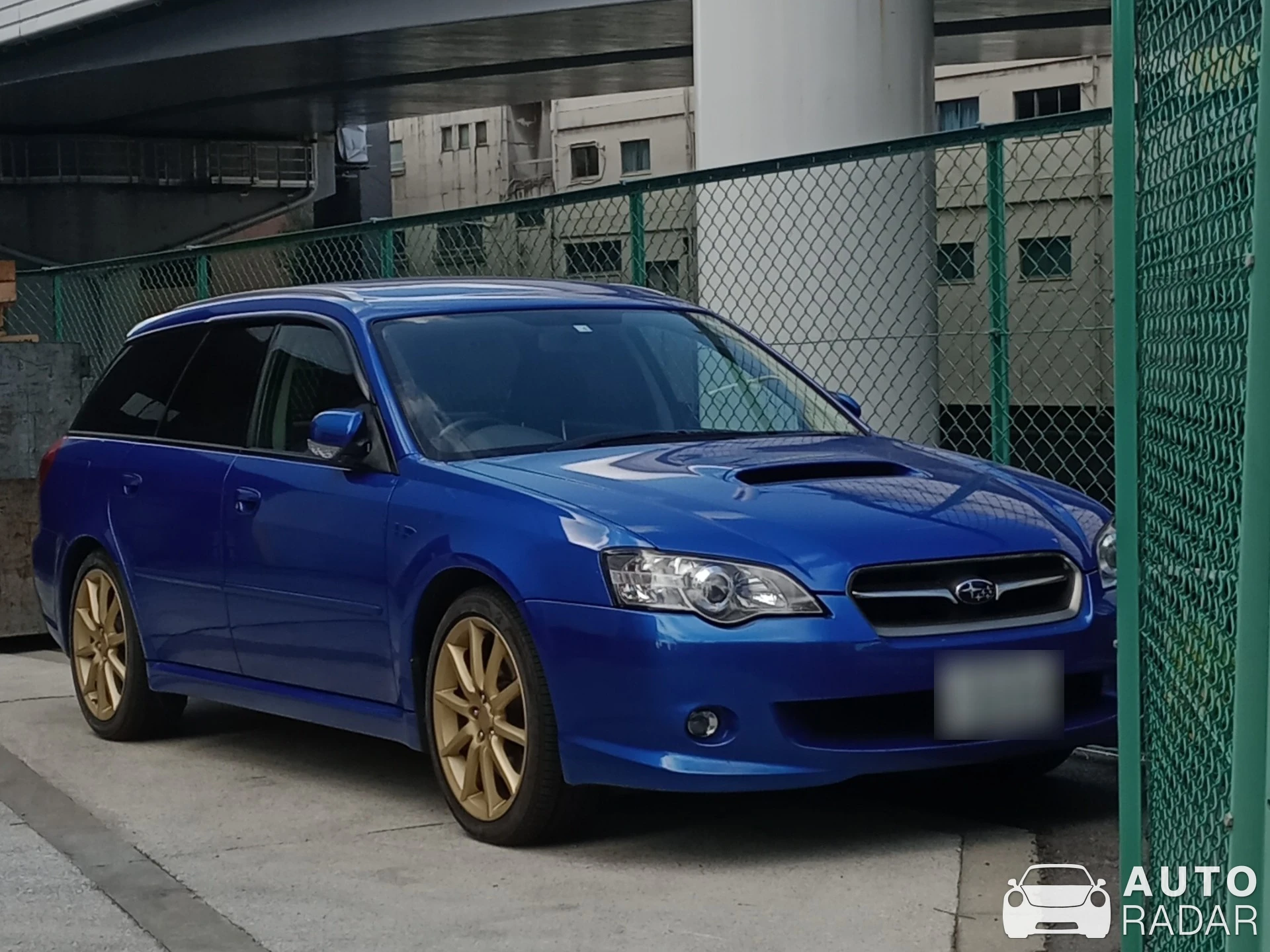 Subaru Legacy WRX spotted in Osaka